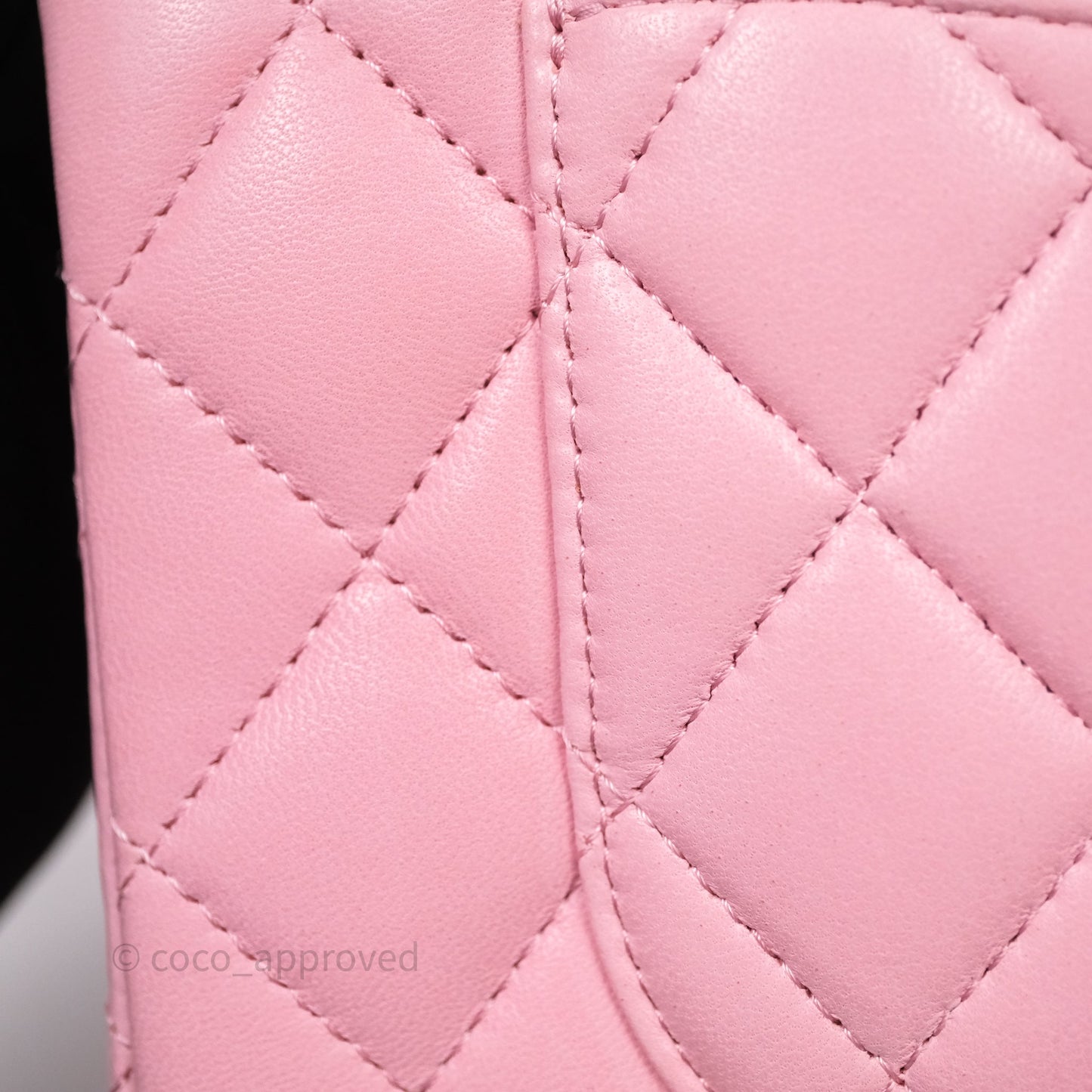 Chanel Small Classic Quilted Flap Pink Lambskin Gold Hardware