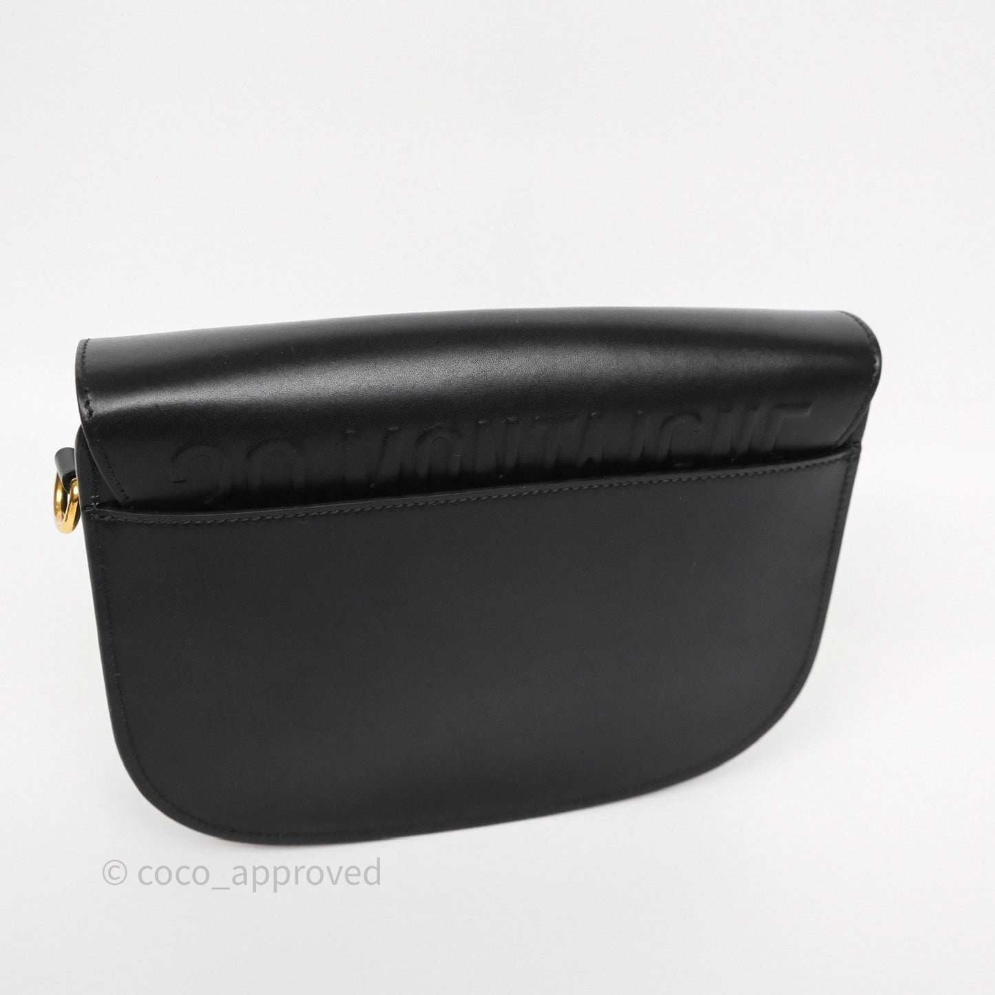 Dior Medium Bobby Flap Black Box Calfskin