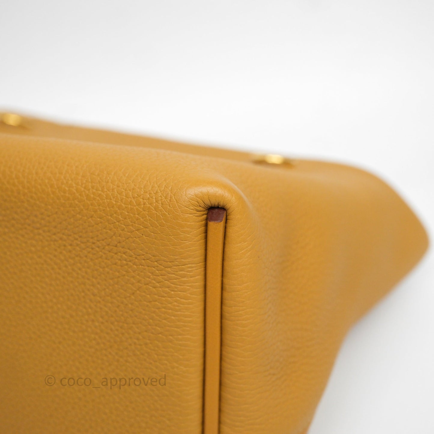 Hermès 24/24 29 Sesame 2S/ Terre Battue R1 Clemence/ Swift Gold Hardware