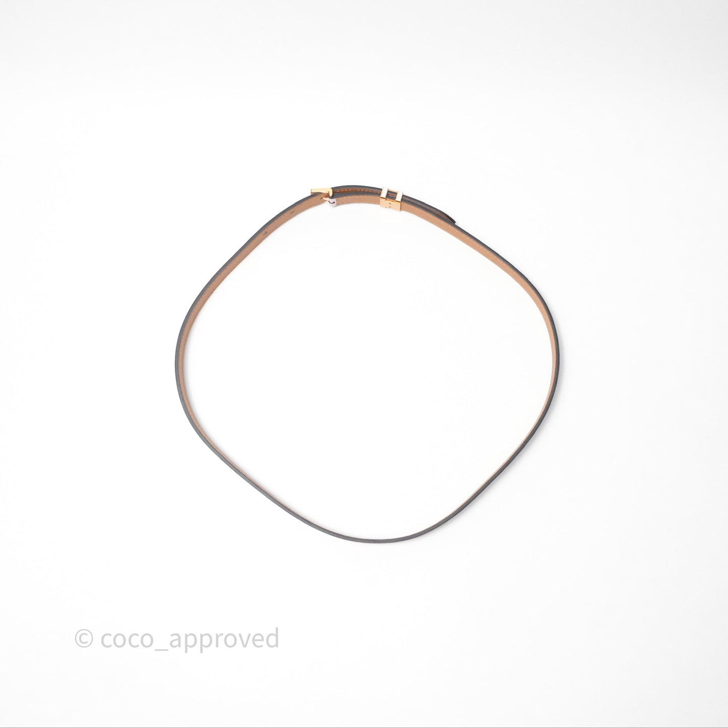 Hermès Pop H 15 Belt Epsom Mauve Pale Rose Gold Hardware