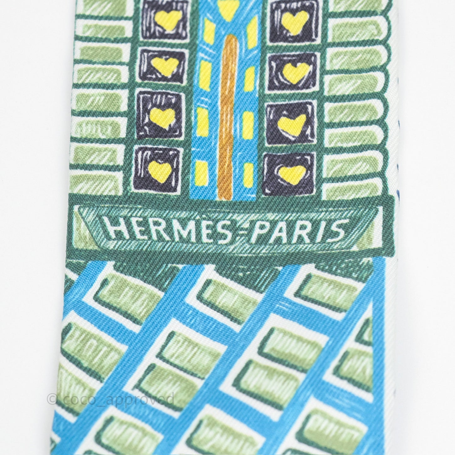Hermès Super Silk Quest Twilly