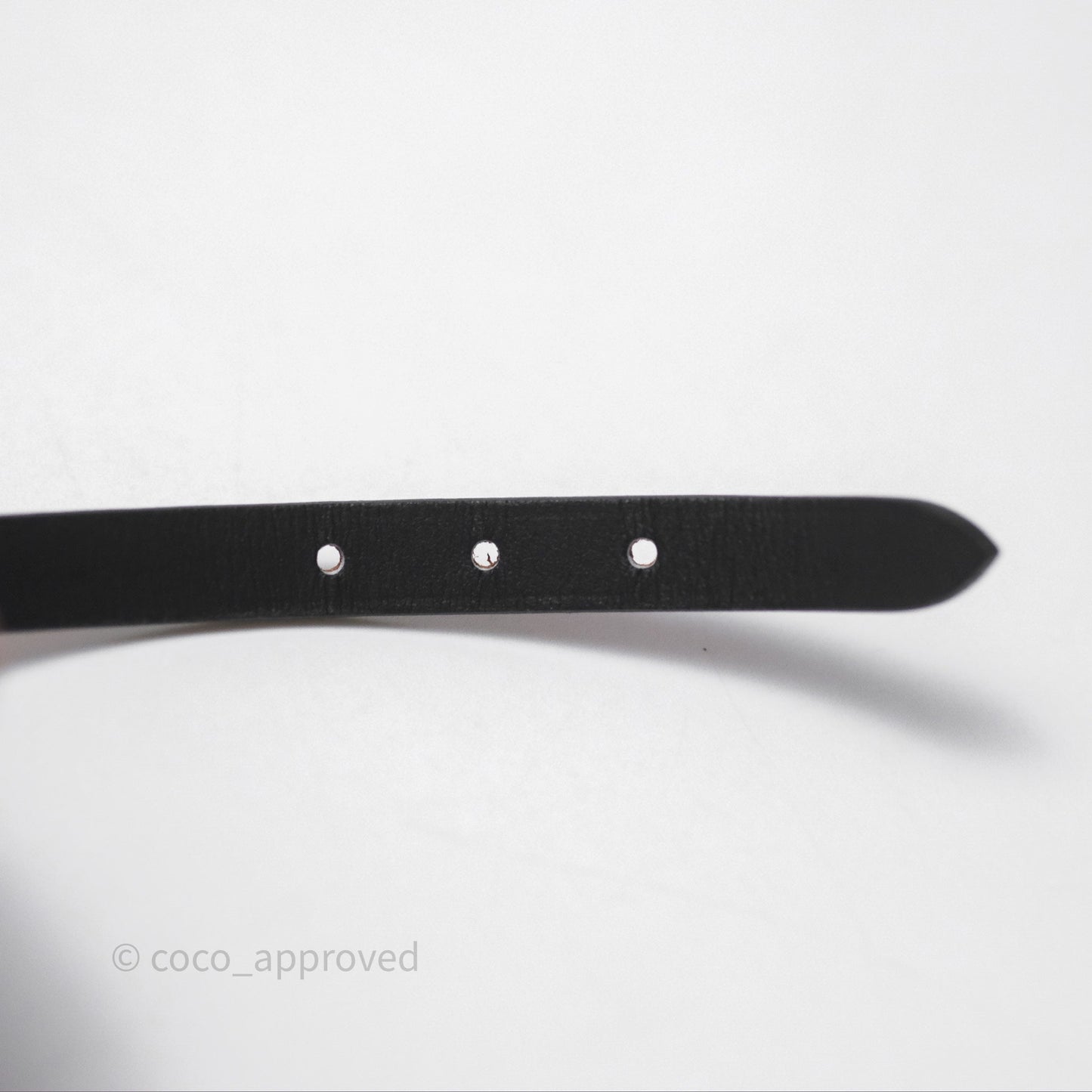 Hermès Behapi Double Tour Bracelet in Fauve 34 / Noir 89 Calfskin Gold Hardware