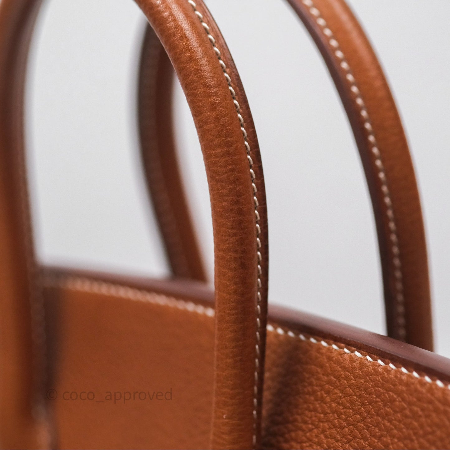 Hermès Birkin 25 Retourne Fauve 34 Barenia Gold Hardware