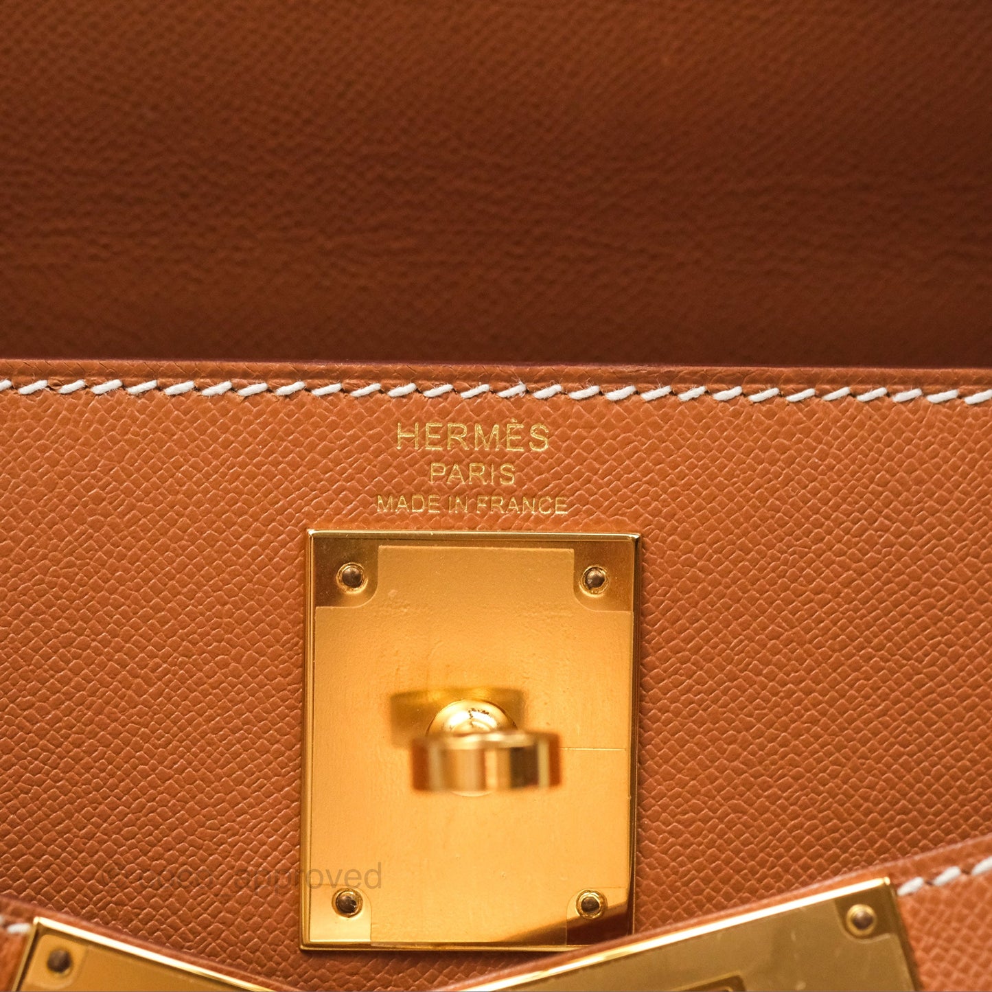 Hermès Kelly 28 Sellier Gold 37 Epsom Gold Hardware