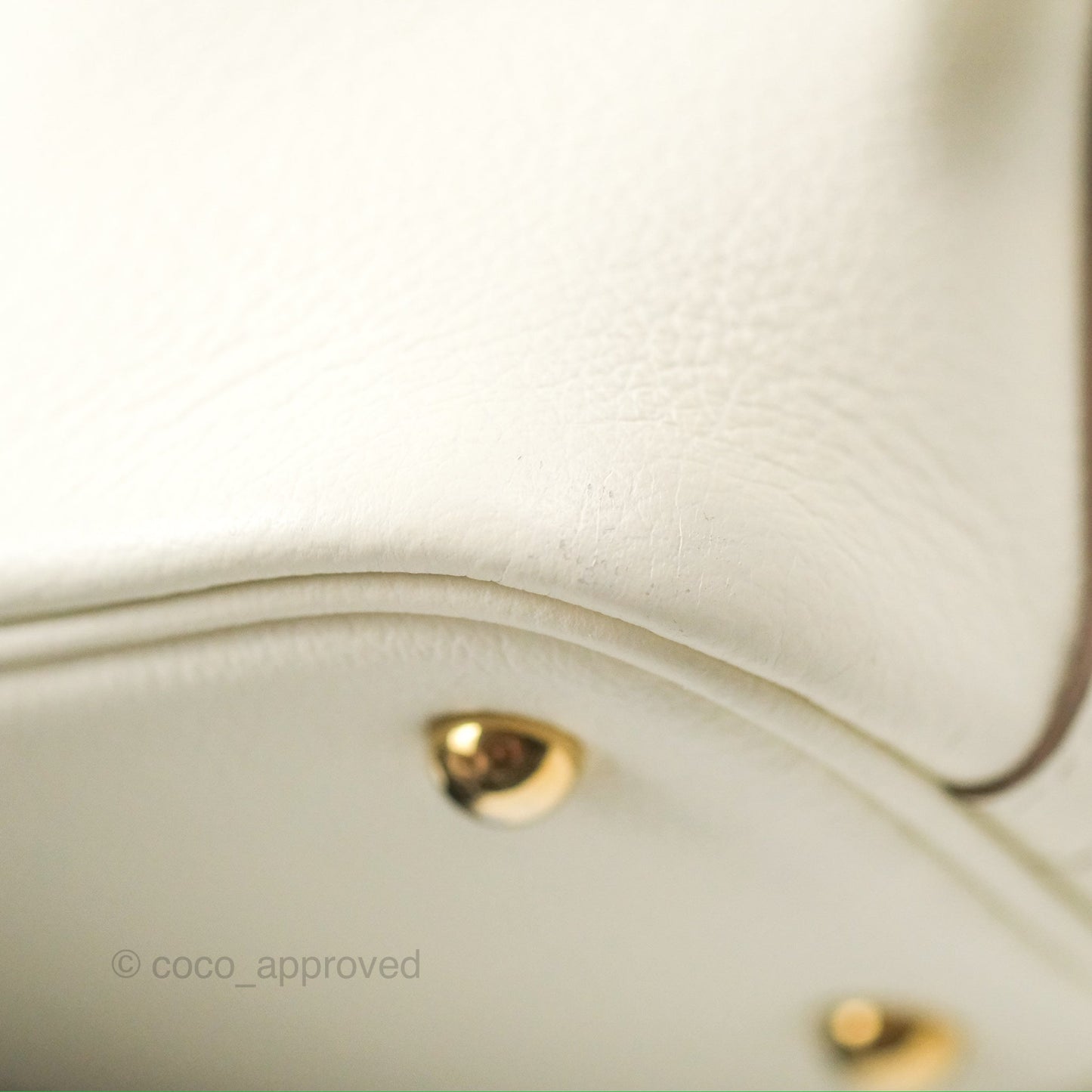 Hermès Bolide 1923 25 Mushroom 0T/Biscuit 48 Evercolor Gold Hardware