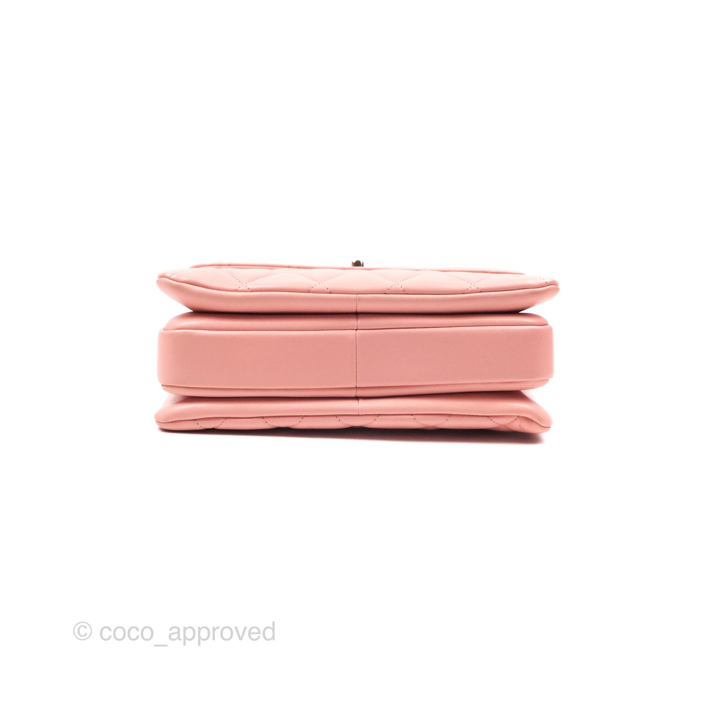 Chanel Small Trendy CC Pink Lambskin Gold Hardware