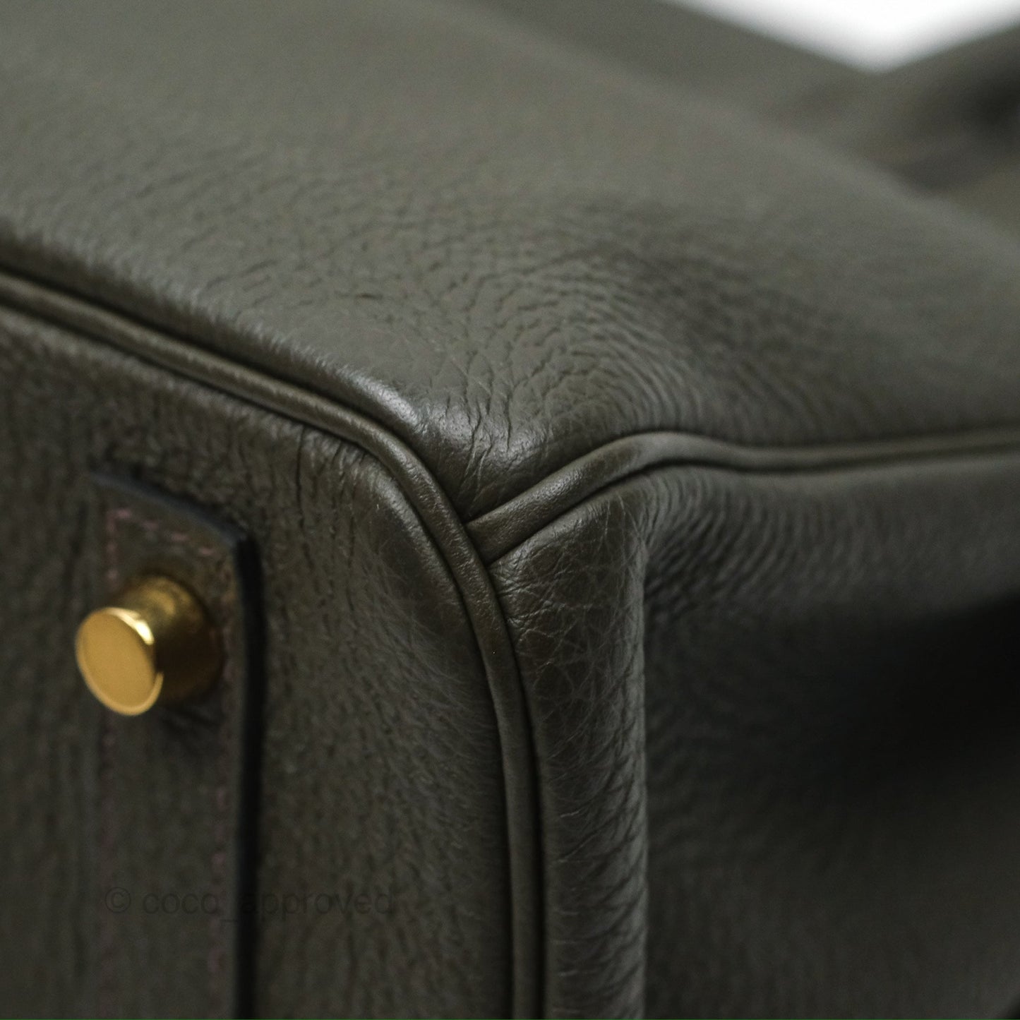Hermès Birkin 30 Vert de Gris C6 Togo Gold Hardware