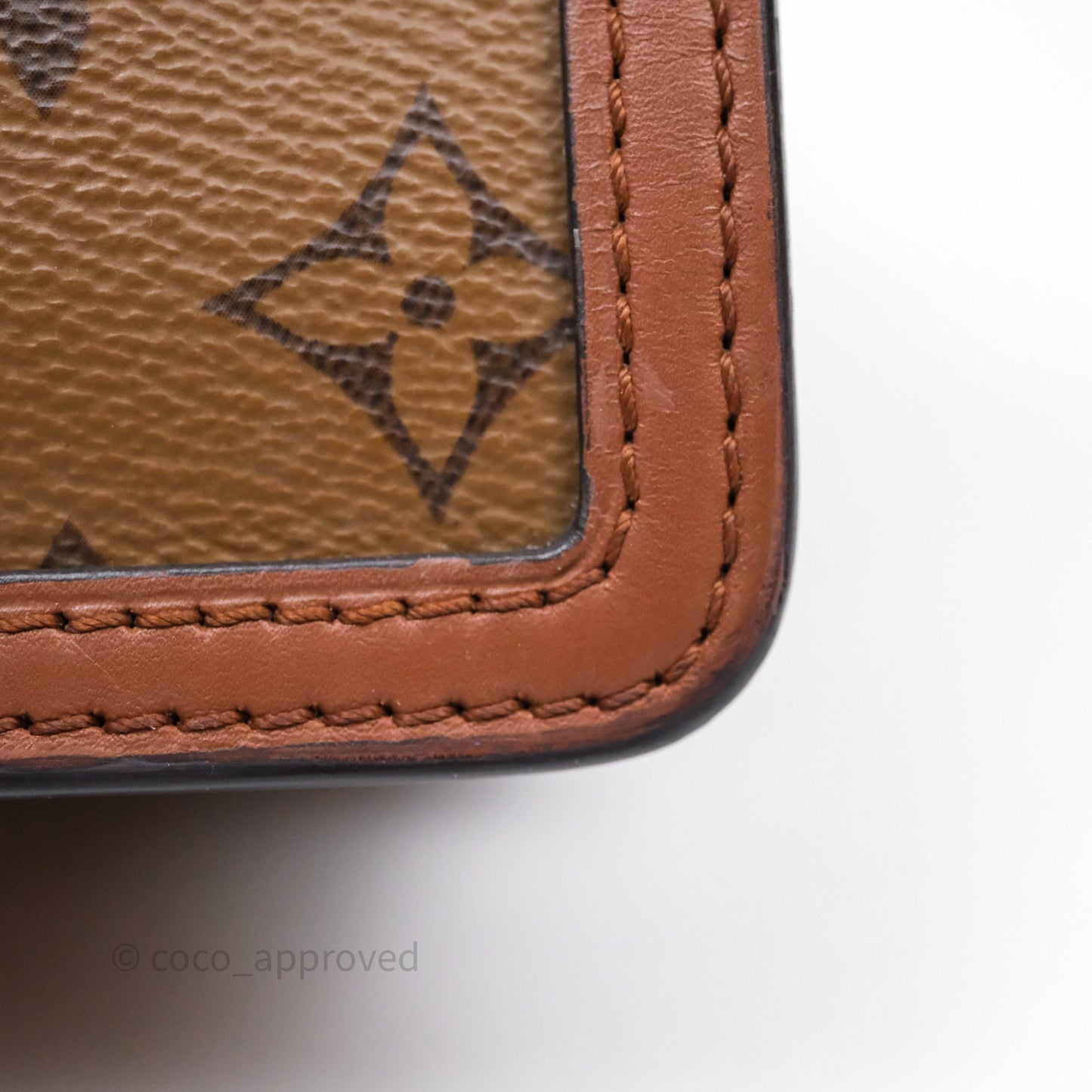 Louis Vuitton Mini Dauphine Monogram Tan Calfskin