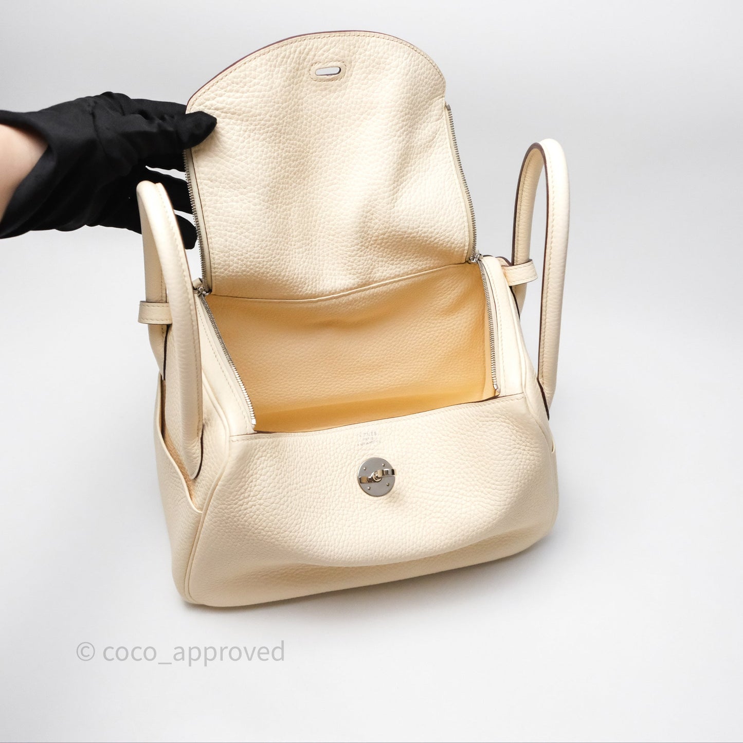 Hermès Lindy 26 Nata I2 Clemence Palladium Hardware