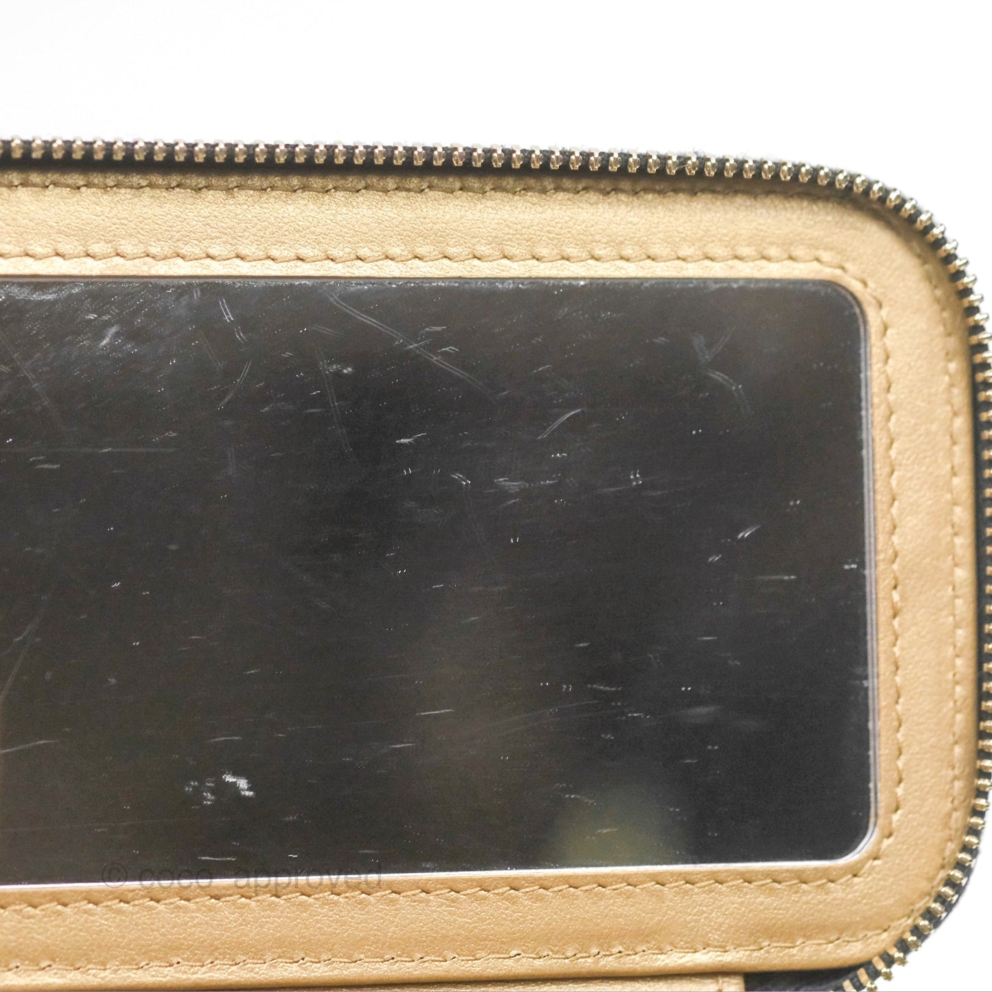 Chanel Ball Crush Vanity with Chain Black Lambskin Gold Hardware