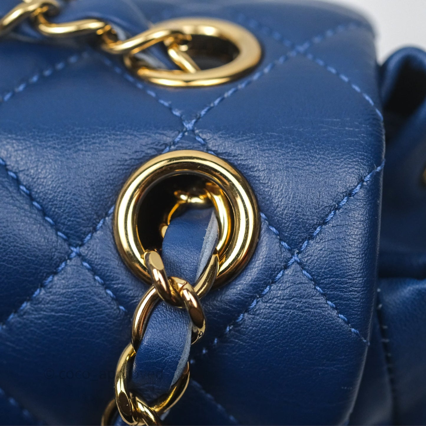 Chanel Quilted Small Urban Spirit Backpack Calfskin Navy Gold Hardware