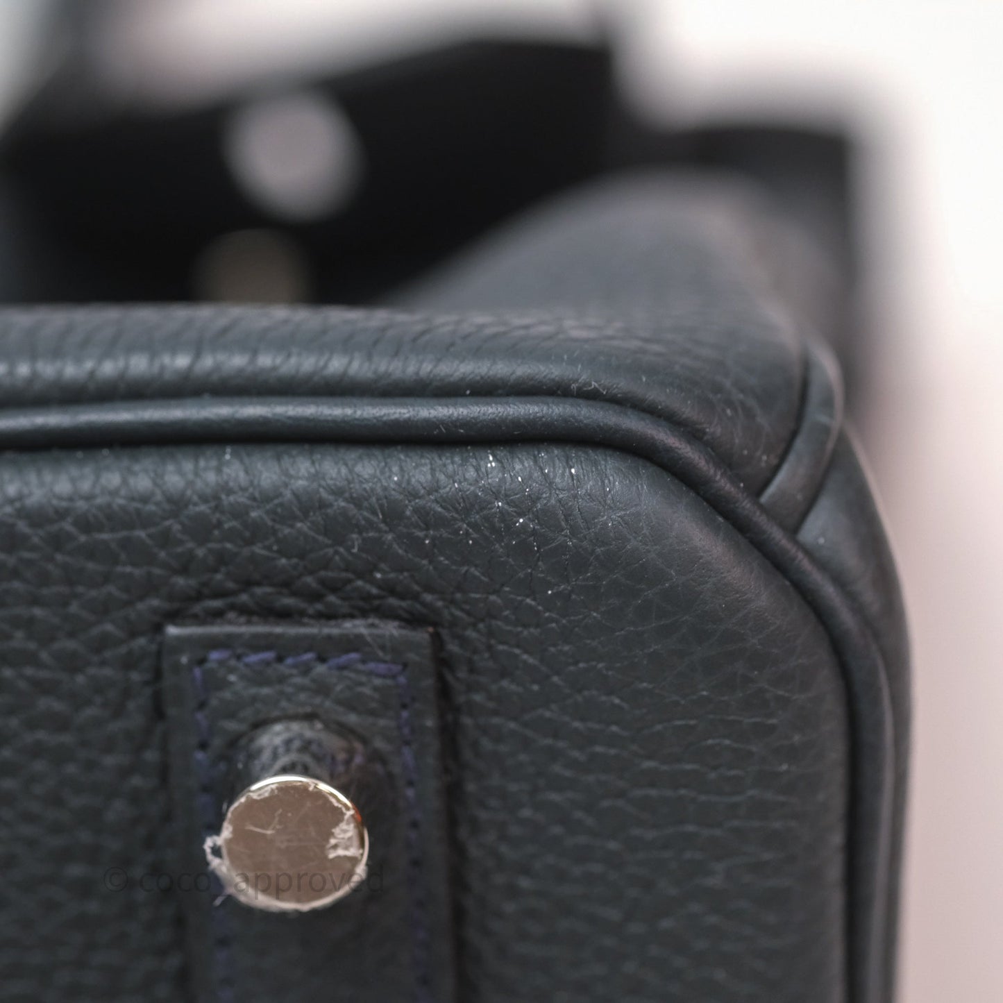 Hermès Birkin 30 Vert Rousseau V0 Togo Palladium Hardware