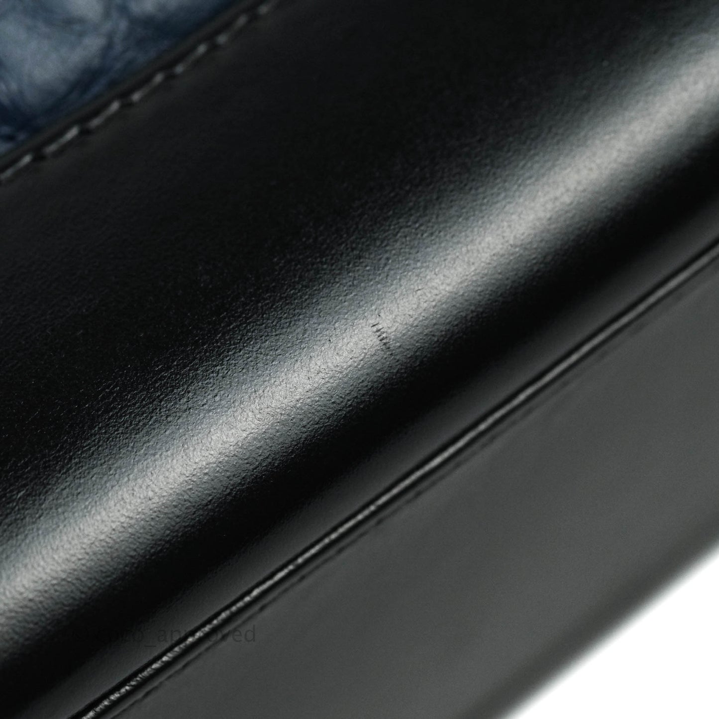Chanel Small Gabrielle Backpack Navy Black Aged Calfskin
