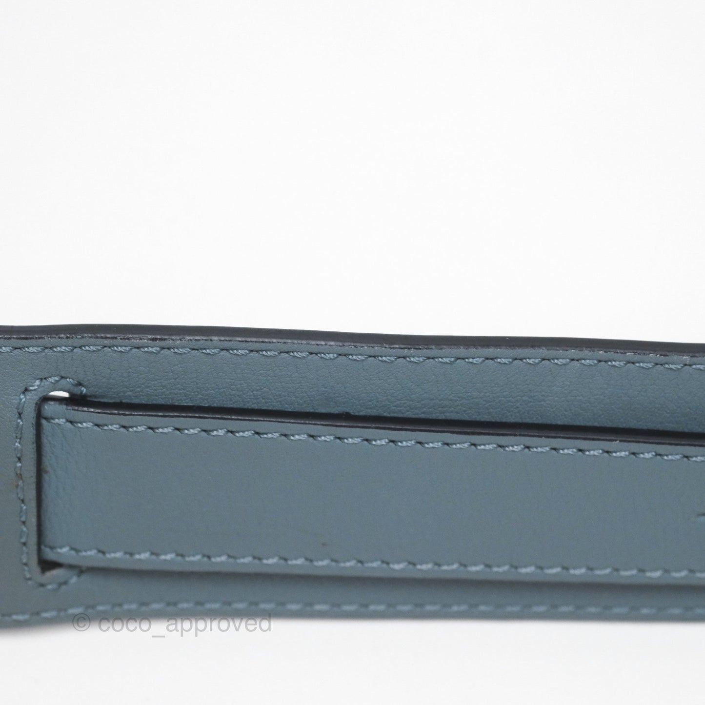 Loewe Medium Puzzle Bag Blue Calfskin Silver Hardware