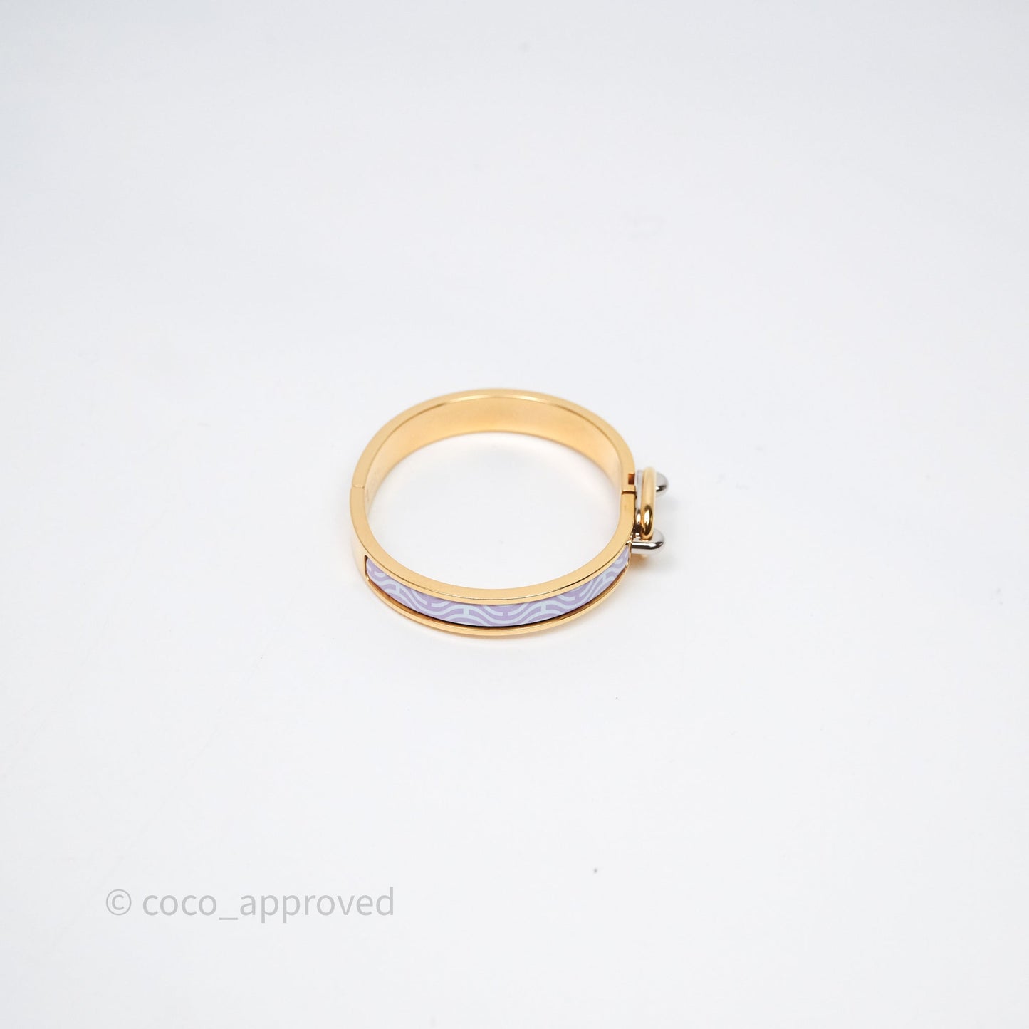 Hermes Mini Clic Chaine d'Ancre Bracelet Hypno Rose Gold