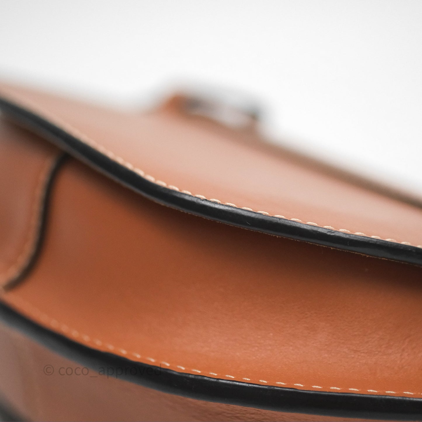 Loewe Mini Gate Belt Bag in Soft Calfskin Brown