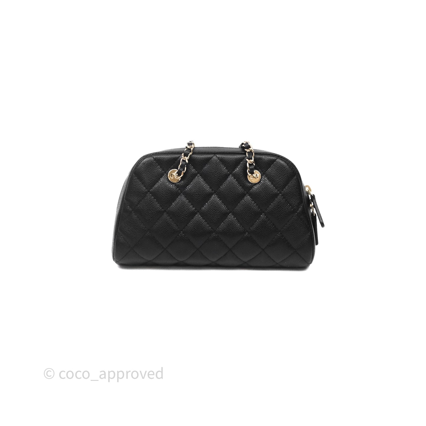 Chanel Clutch with Chain Caviar Black Gold Hardware