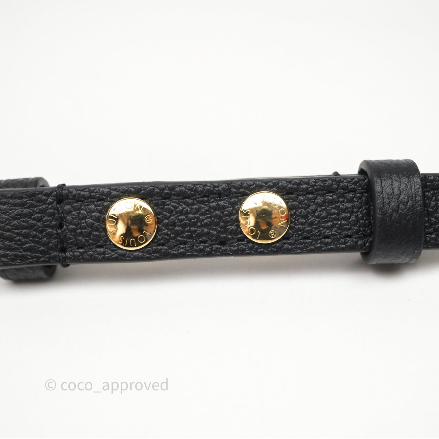 Louis Vuitton TM Epi Marellini Bag Monogram Black Gold Hardware