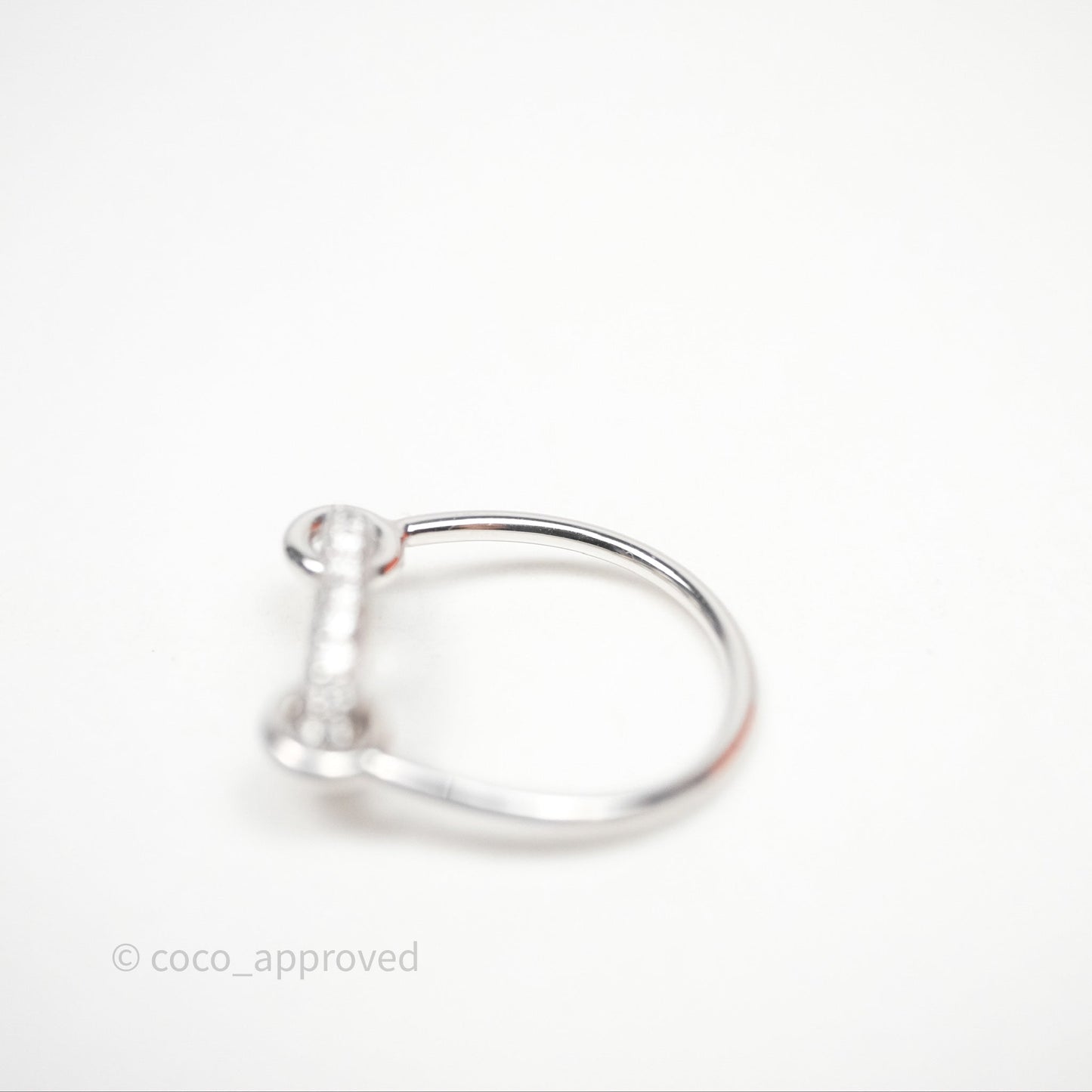 Hermès Farandole Diamonds Ring White Gold