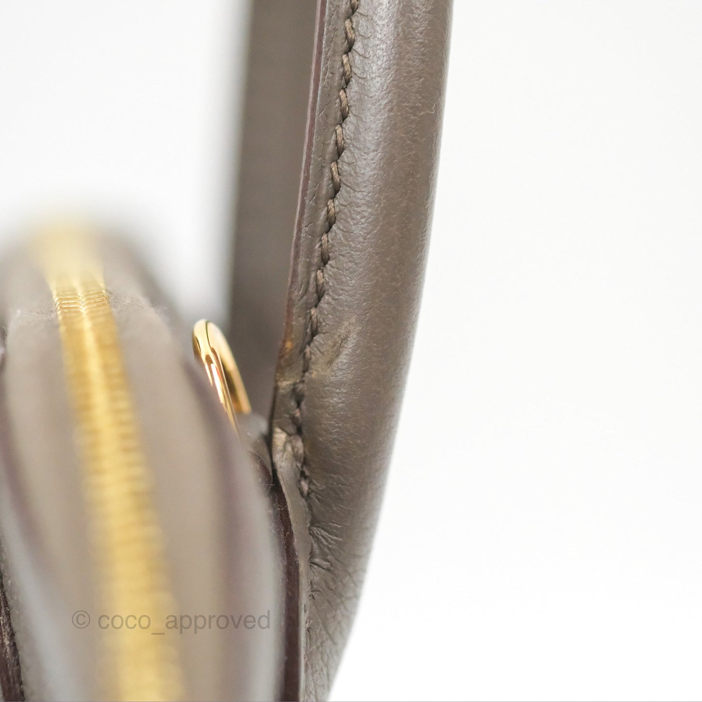 Hermès Bolide Mini 1923 Gris Etain 8F Evercolor Gold Hardware