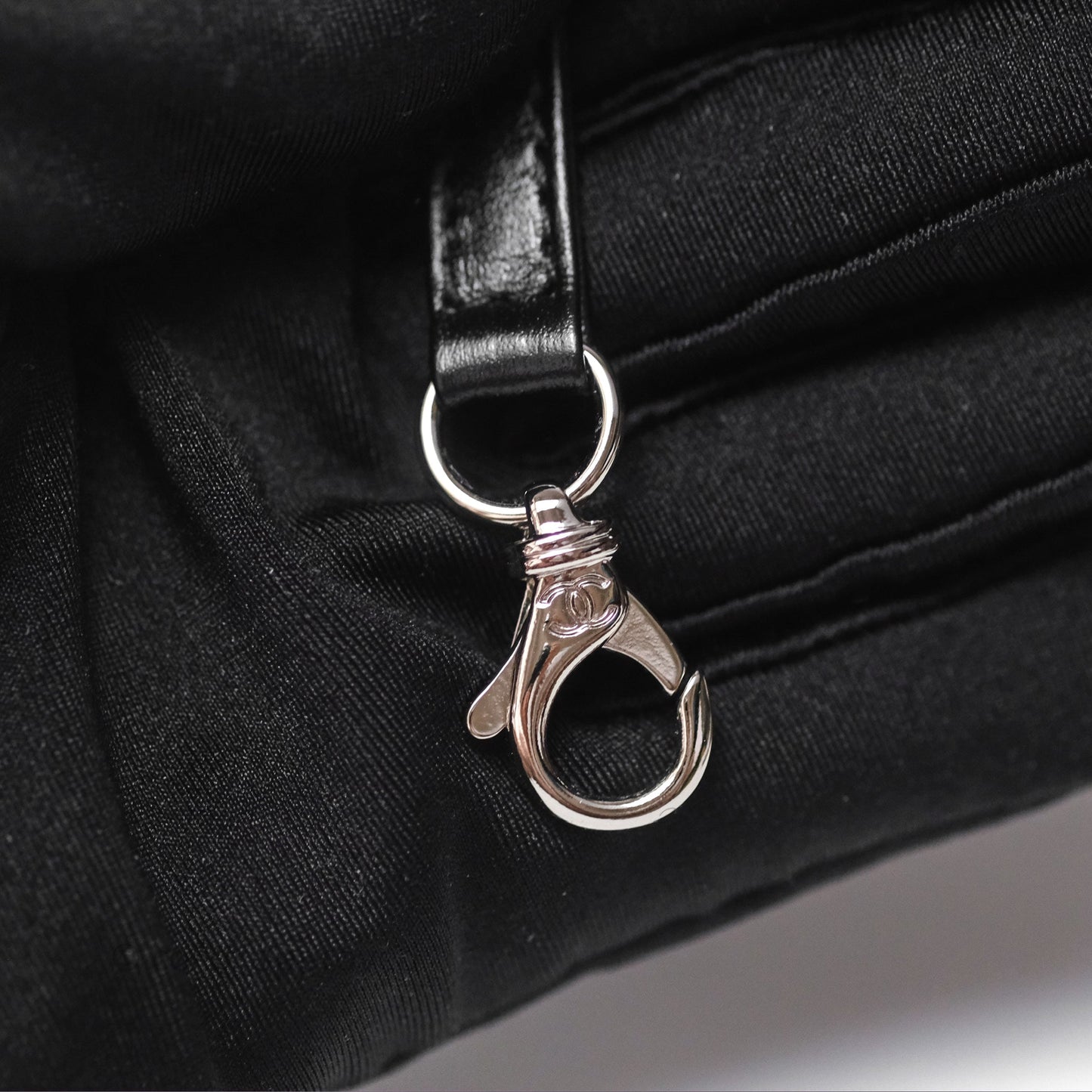 Chanel Small Gabrielle Hobo Quilted Black Aged Calfskin