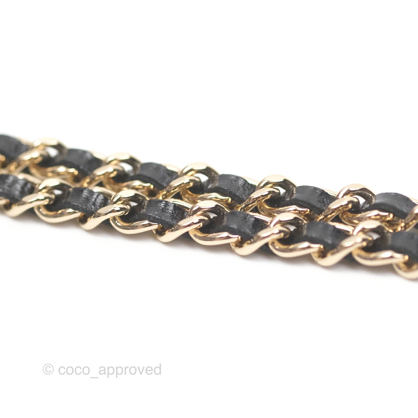 Chanel Nano 31 Black Shiny Calfskin Gold Hardware