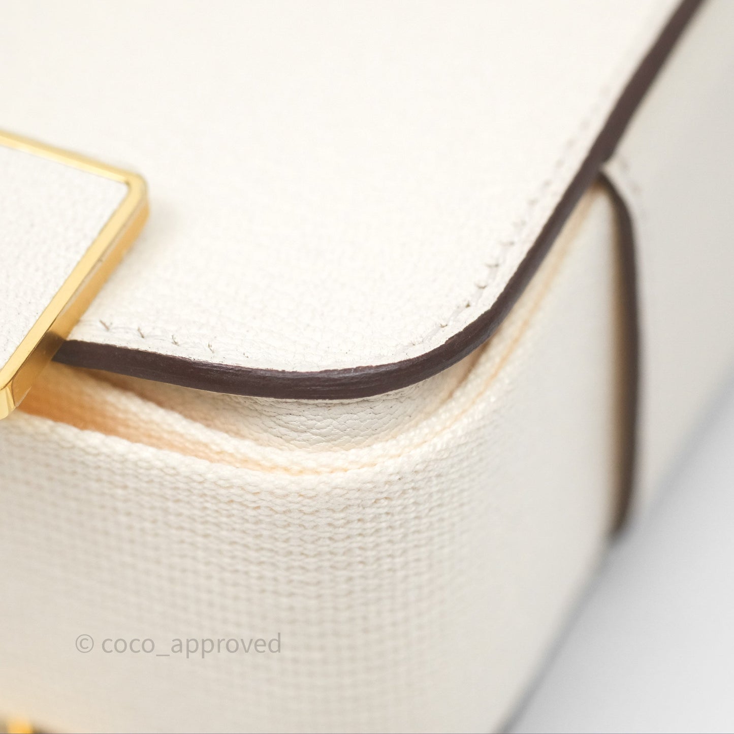 Hermès Geta Bag Nata I2 Chevre Mysore Gold Hardware