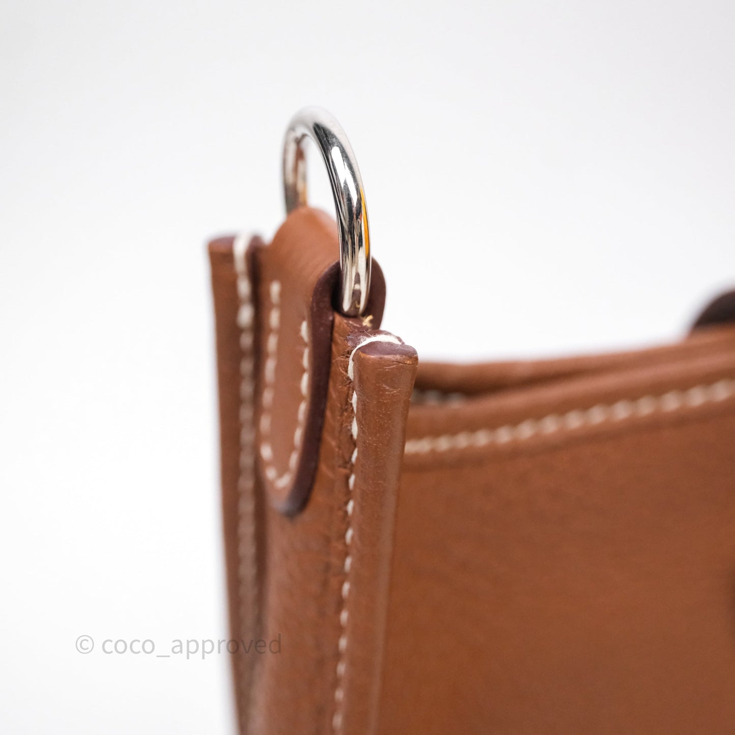 Hermès Mini Evelyne 16 Amazone Gold 37 Clemence Palladium Hardware