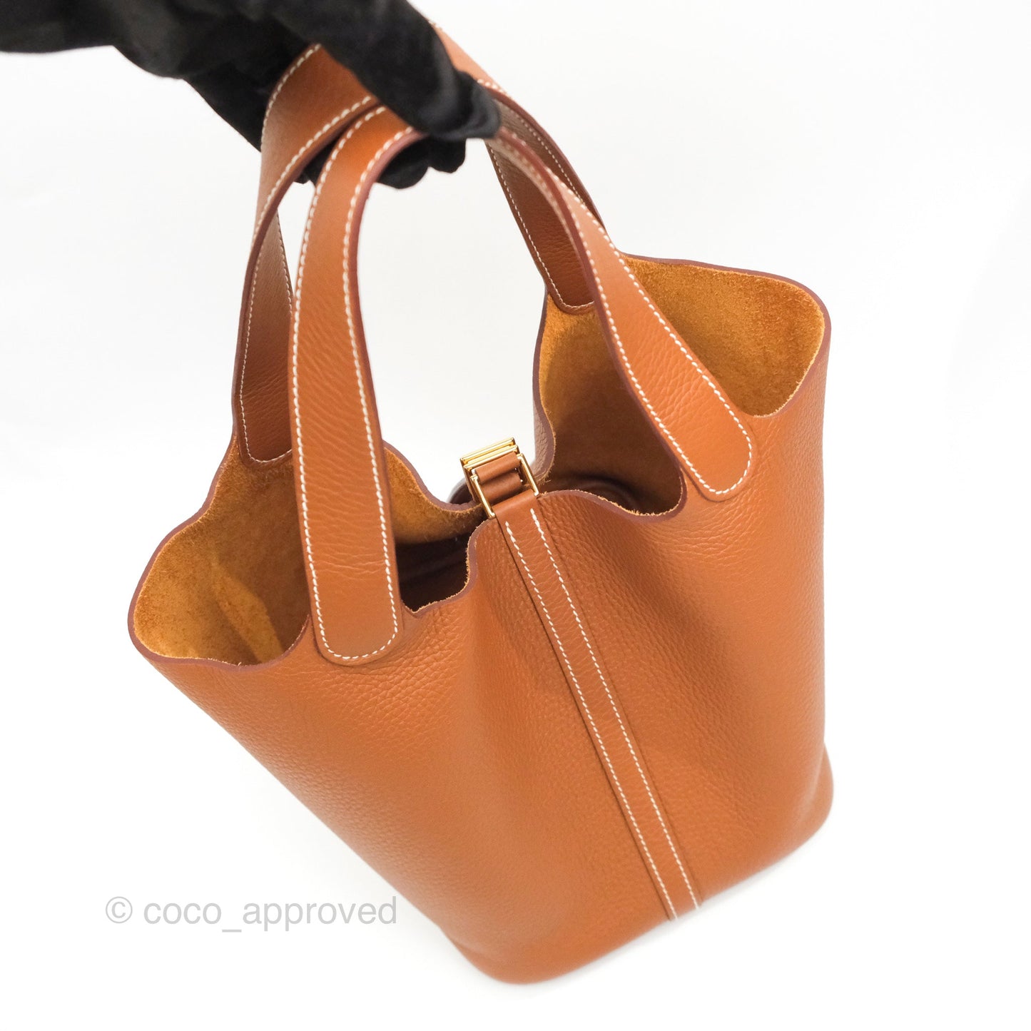 Hermès Picotin 22 Gold Clemence Gold Hardware