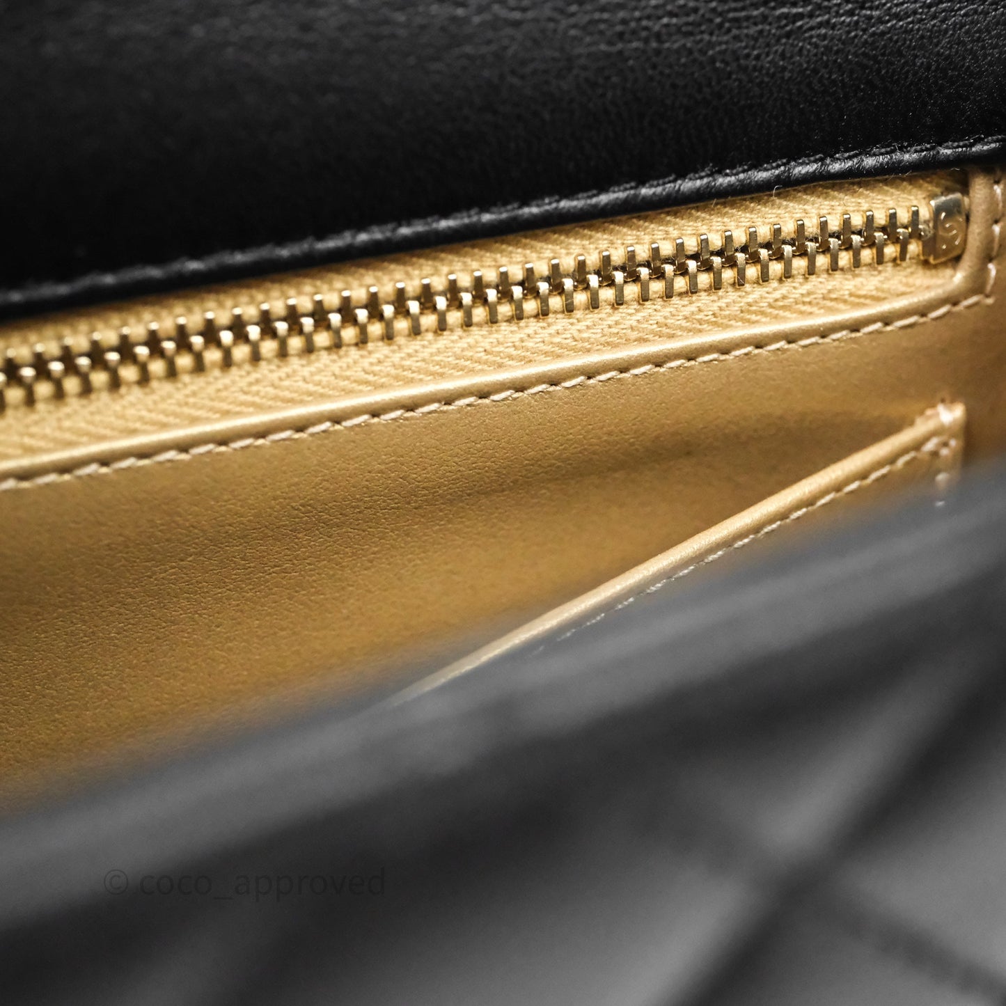 Chanel Ball Crush Mini Rectangular Black Lambskin Gold Hardware