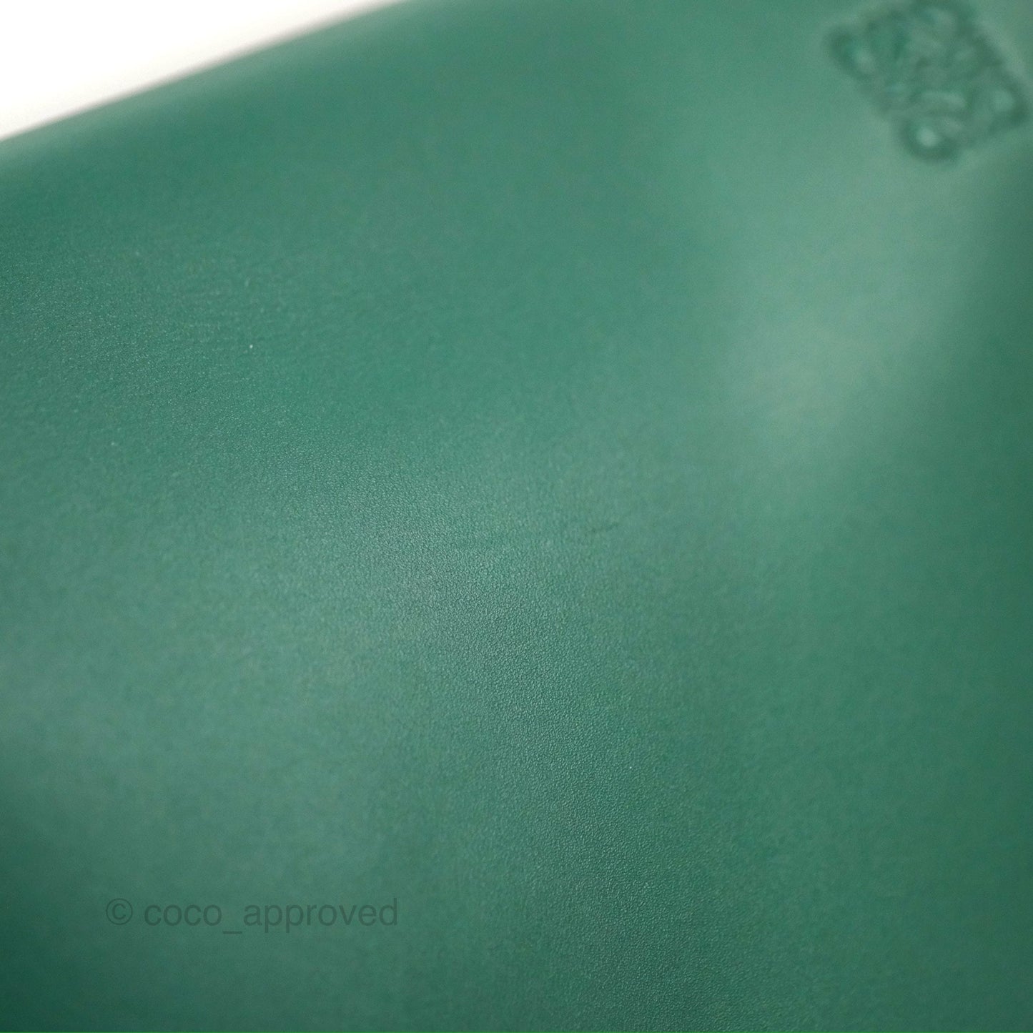 Loewe Small Gate Bag Smooth Calfskin in Green