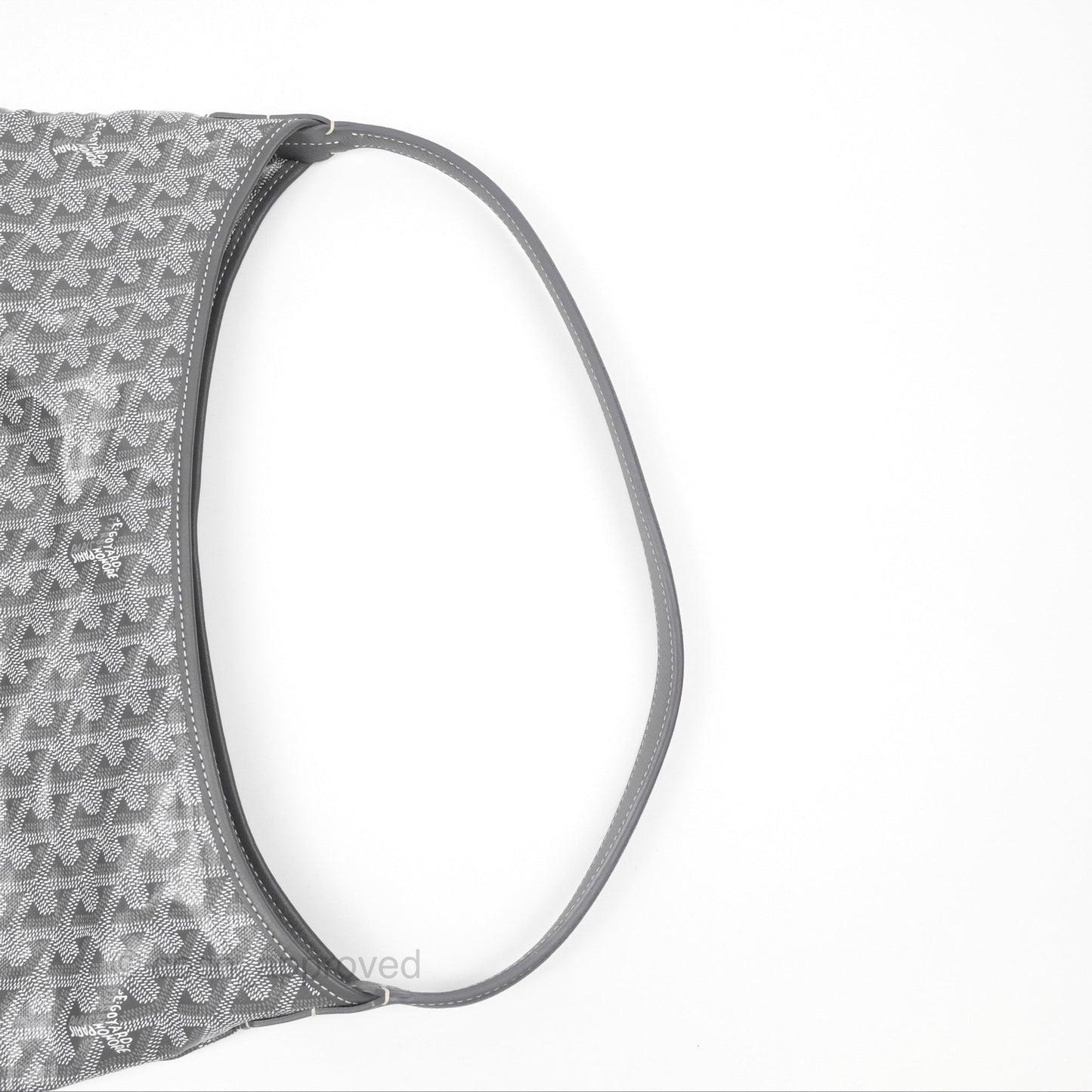 Goyard Bohème Hobo Bag Grey Goyardine Canvas