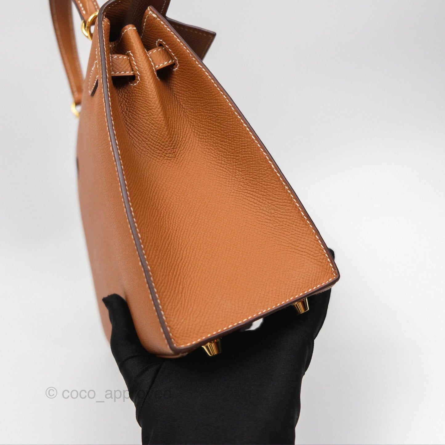 Hermès Kelly 25 Sellier Gold 37 Epsom Gold Hardware