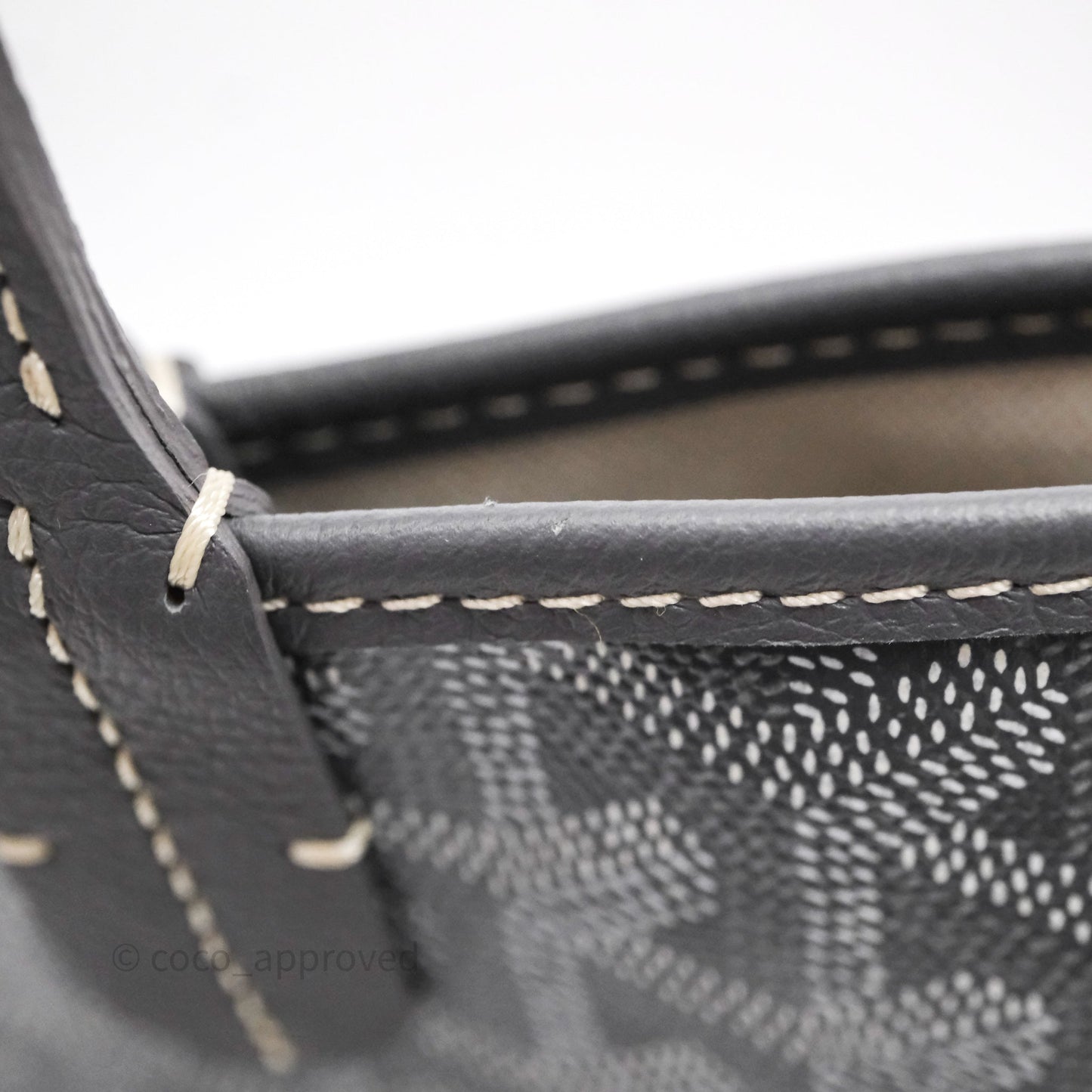 Goyard St Louis Tote PM Grey