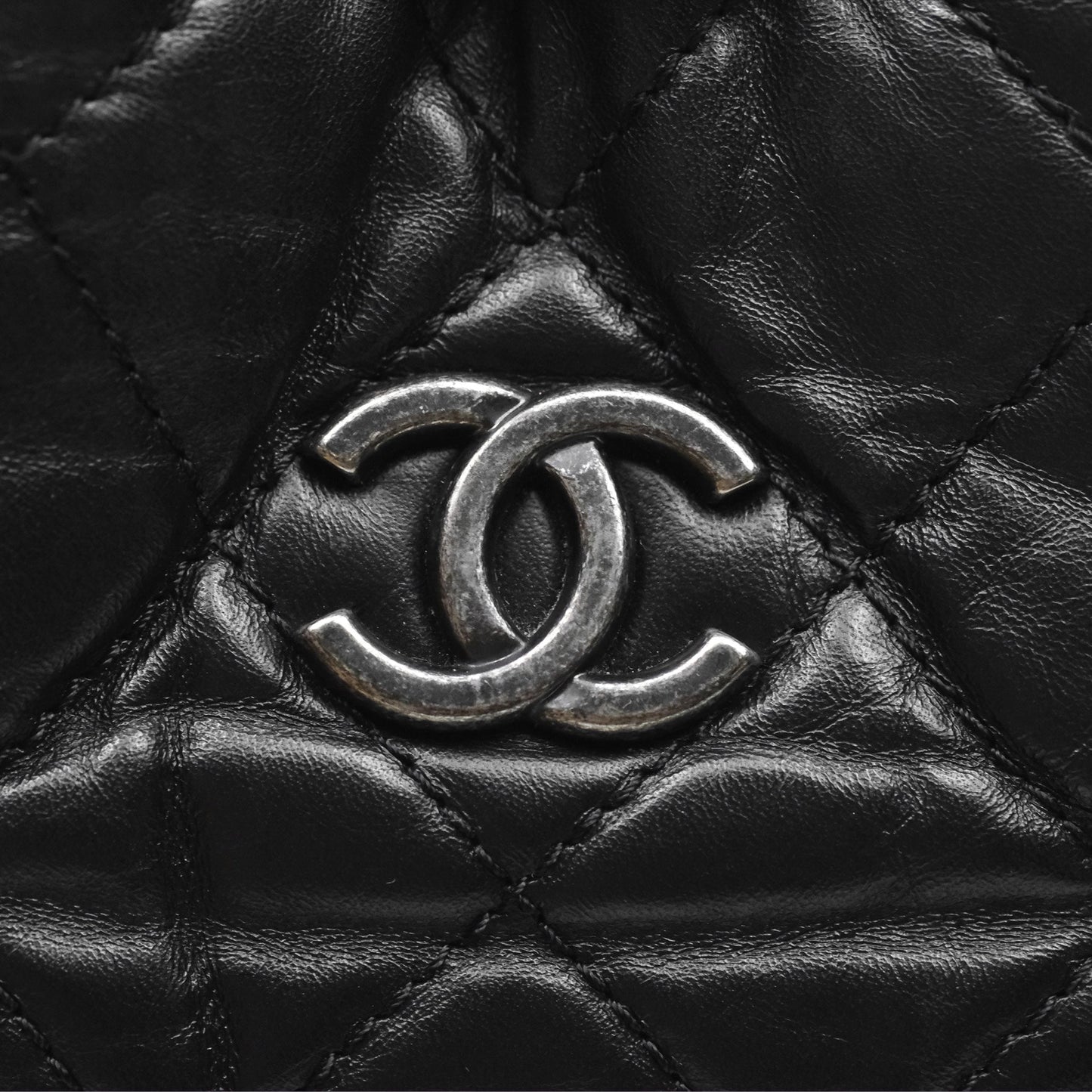 Chanel Small Gabrielle Backpack Black Aged Calfskin