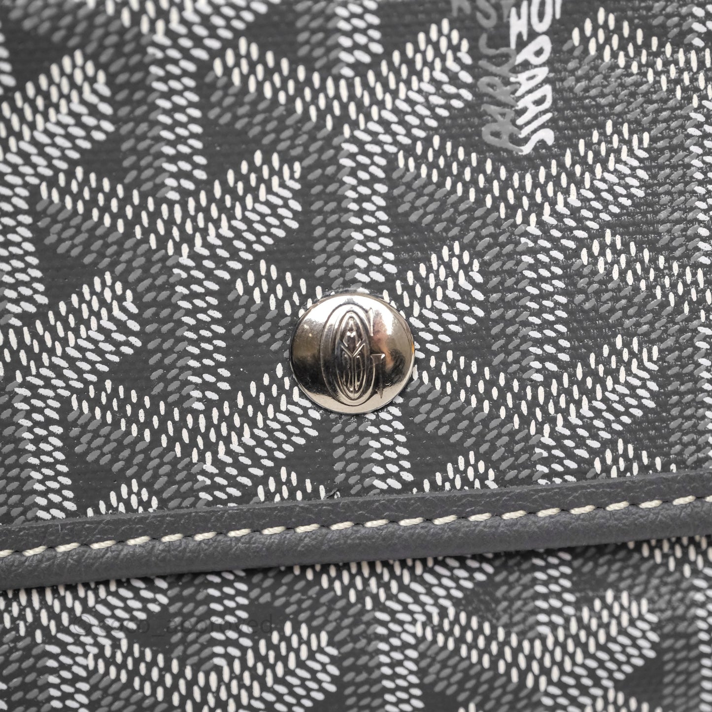 Goyard Bohème Hobo Bag Grey Goyardine Canvas