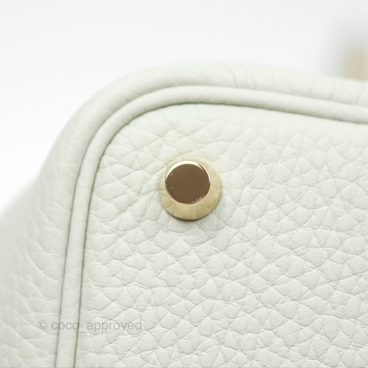 Hermès Picotin Lock 18 Gris Neve Taurillon Clemence Gold Hardware
