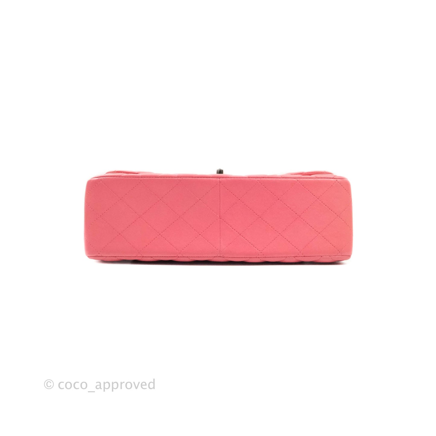 Chanel Jumbo Double Flap Pink Lambskin Silver Hardware⁣⁣