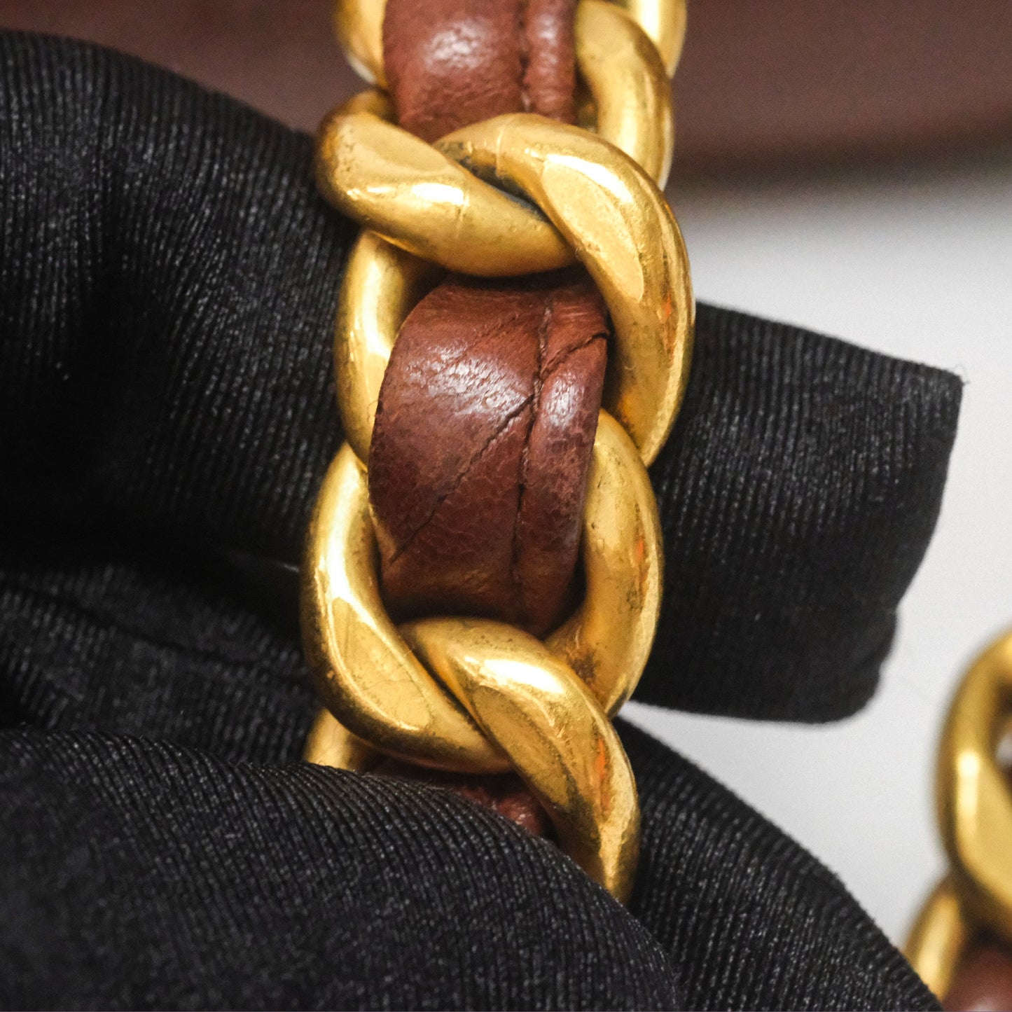 Chanel Vintage CC Duma Backpack Brown Lambskin 24K Gold Hardware