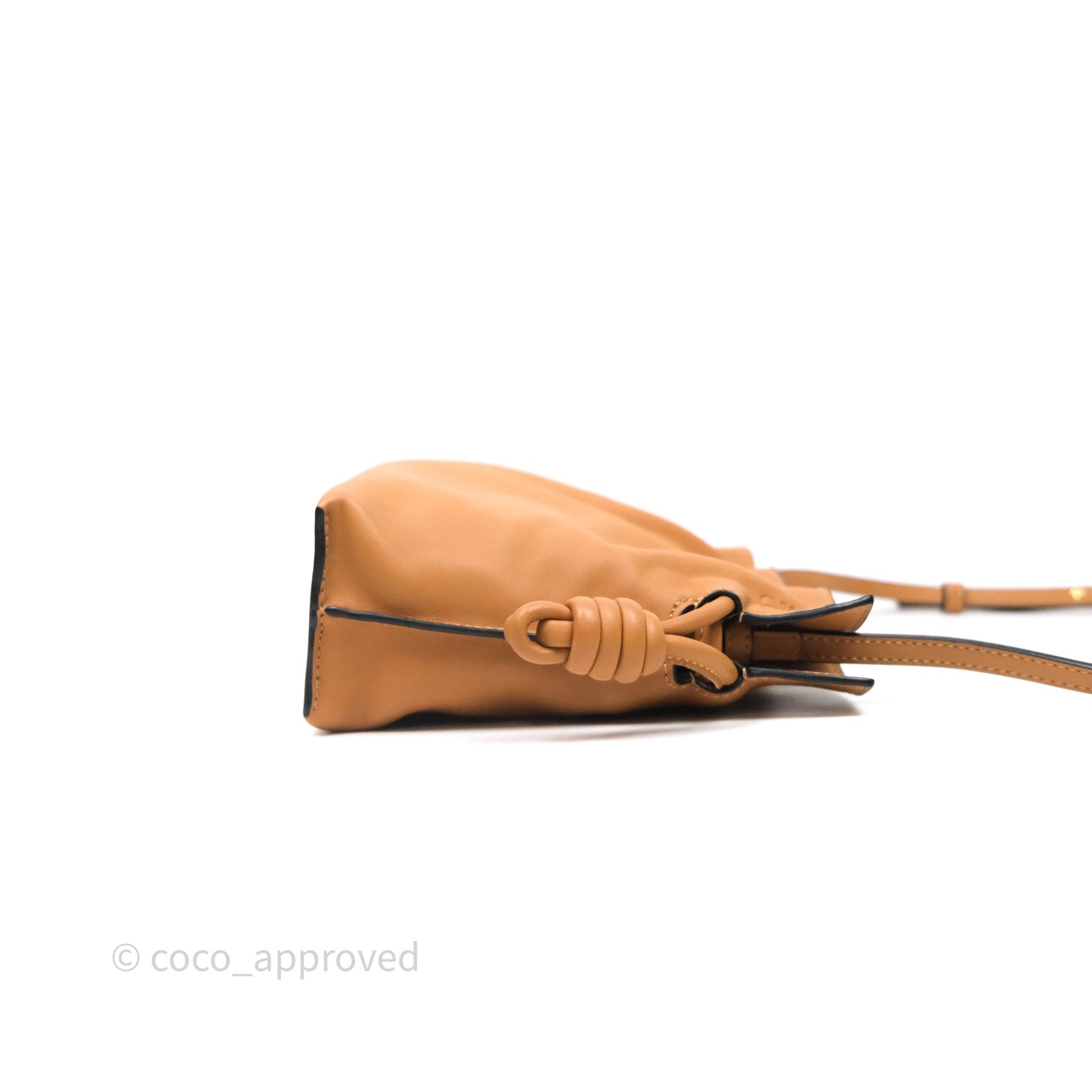 Loewe Flamenco Clutch Mini Bag Gold