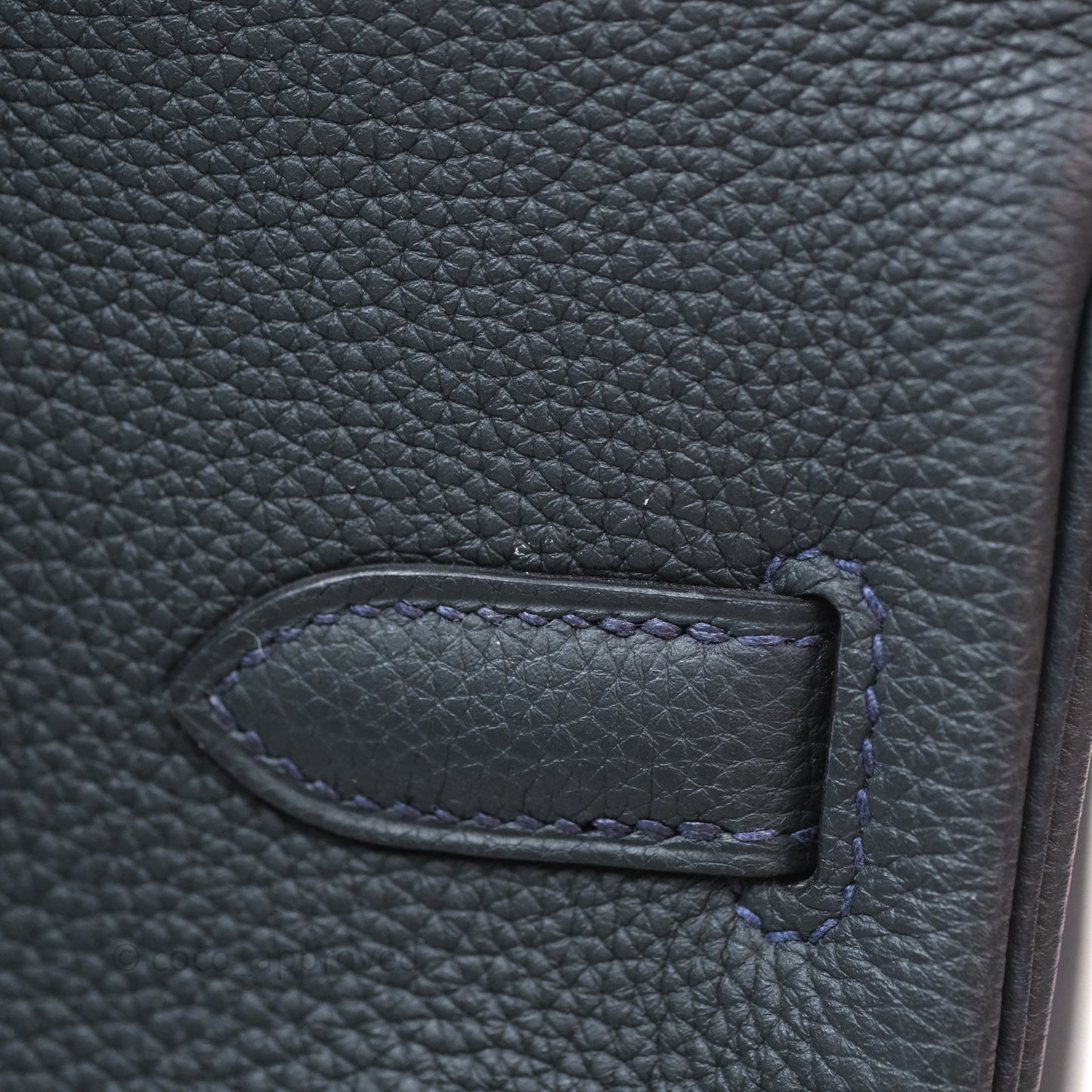 Hermès Birkin 30 Vert Rousseau V0 Togo Palladium Hardware