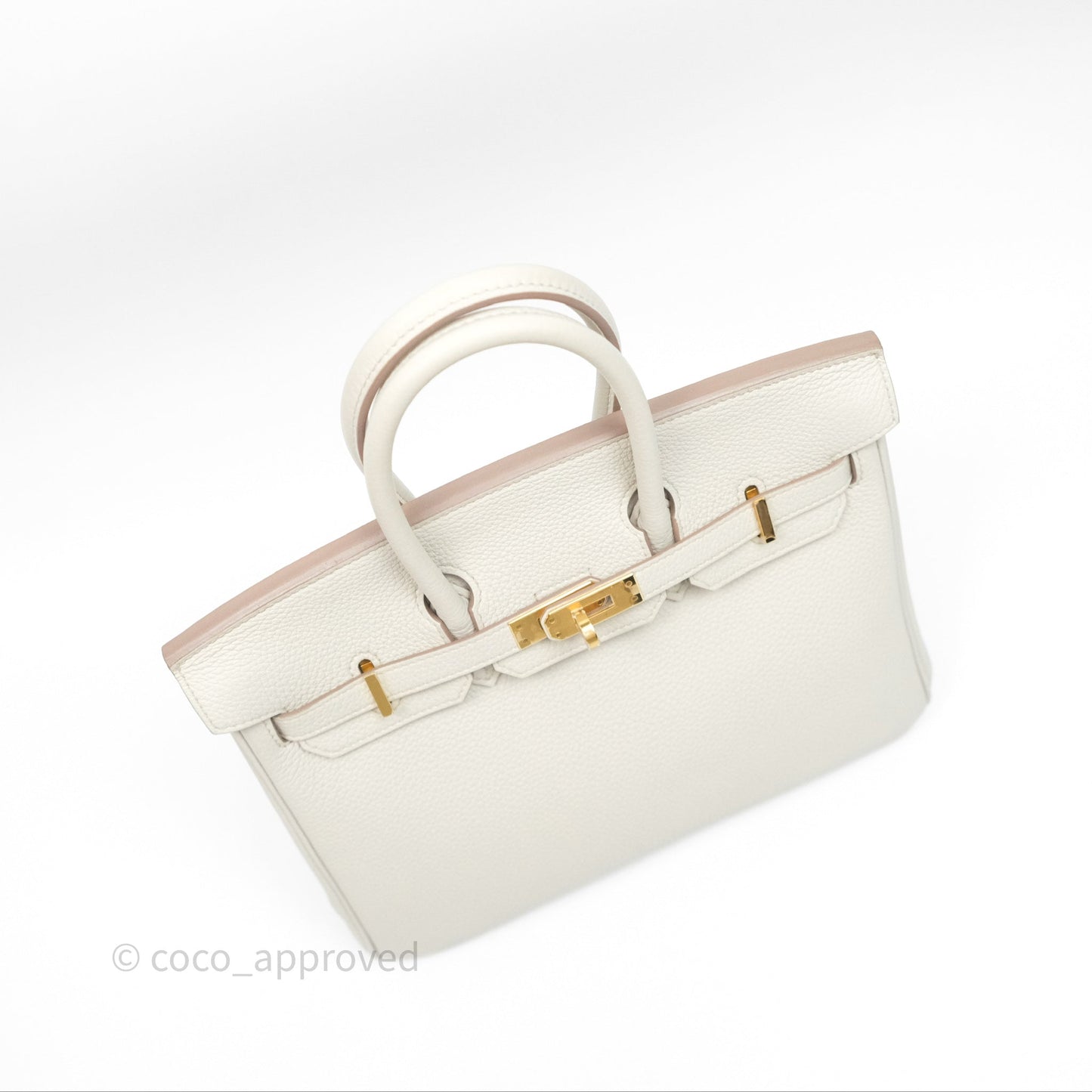 Hermès Birkin 25 Retourne Beton Togo Gold Hardware