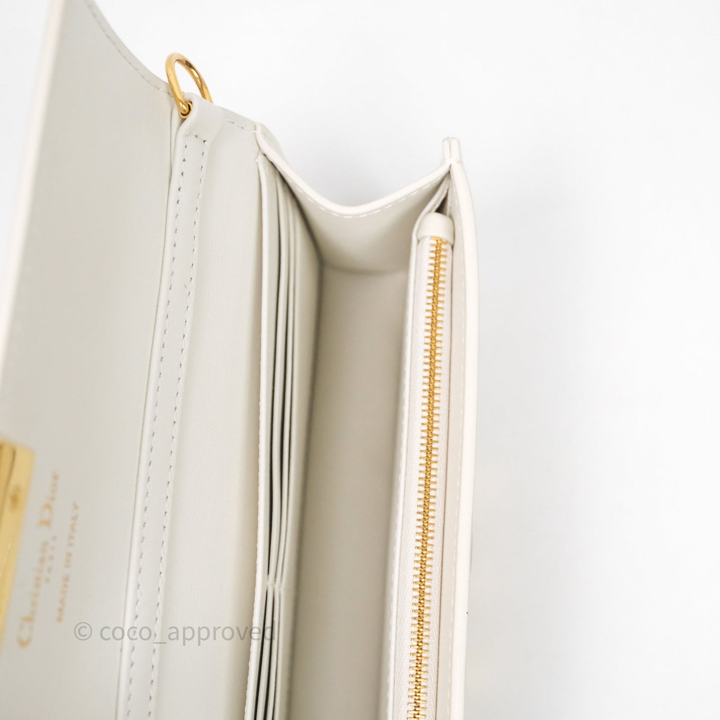 Christian Dior Miss Montaigne Mini Bag Latte Smooth Calfskin
