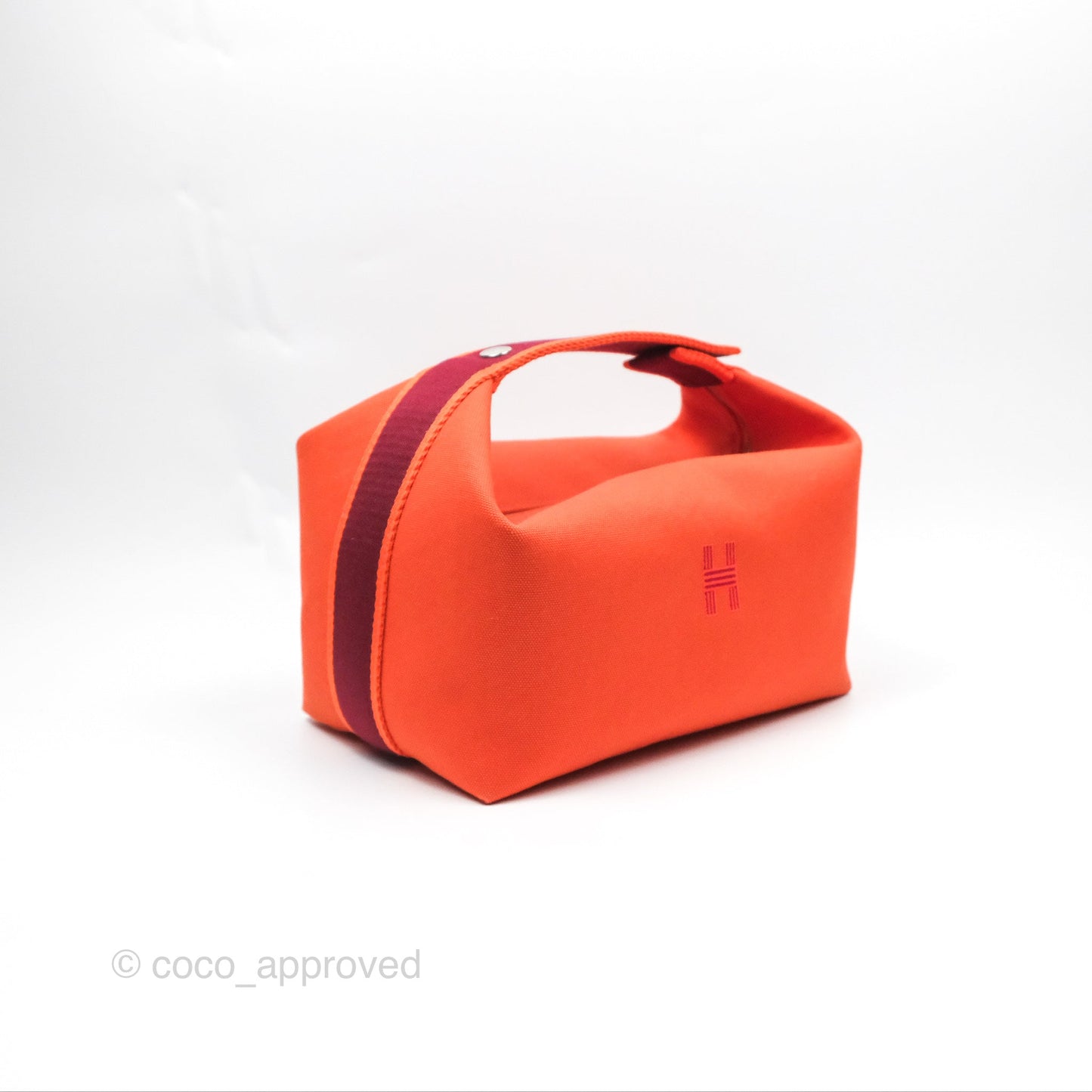 Hermès Small Bride-A-Brac Orange Feu Canvas