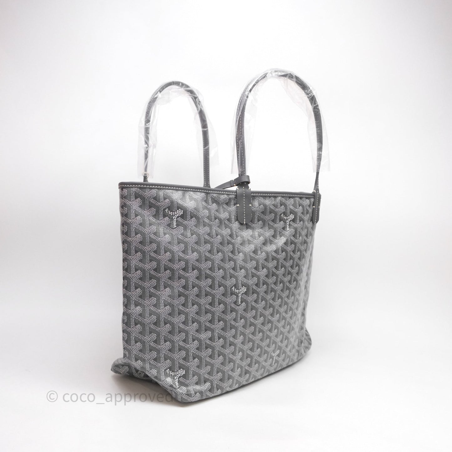 Goyard St Louis Tote PM Grey