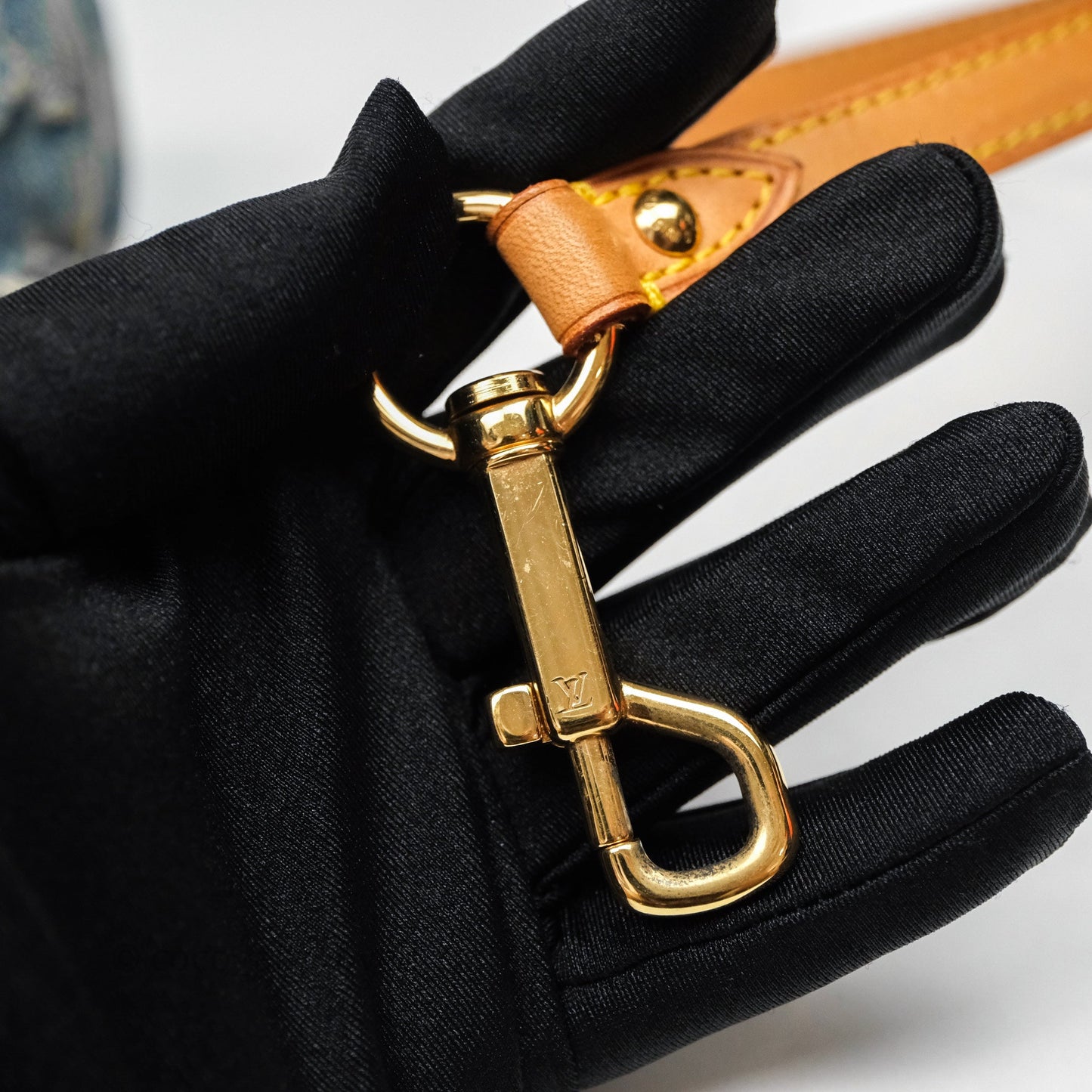 Louis Vuitton Mini Pleaty bag Denim Monogram Gold Hardware