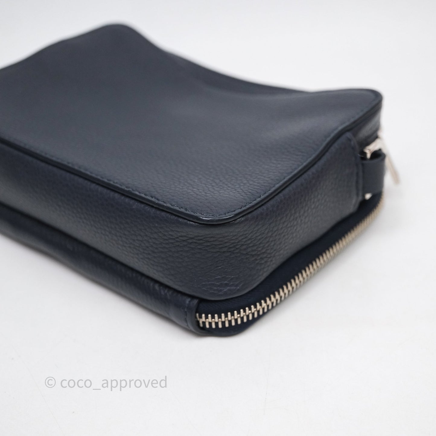 Christian Dior x Air Jordan Messenger Bag Navy Silver Hardware