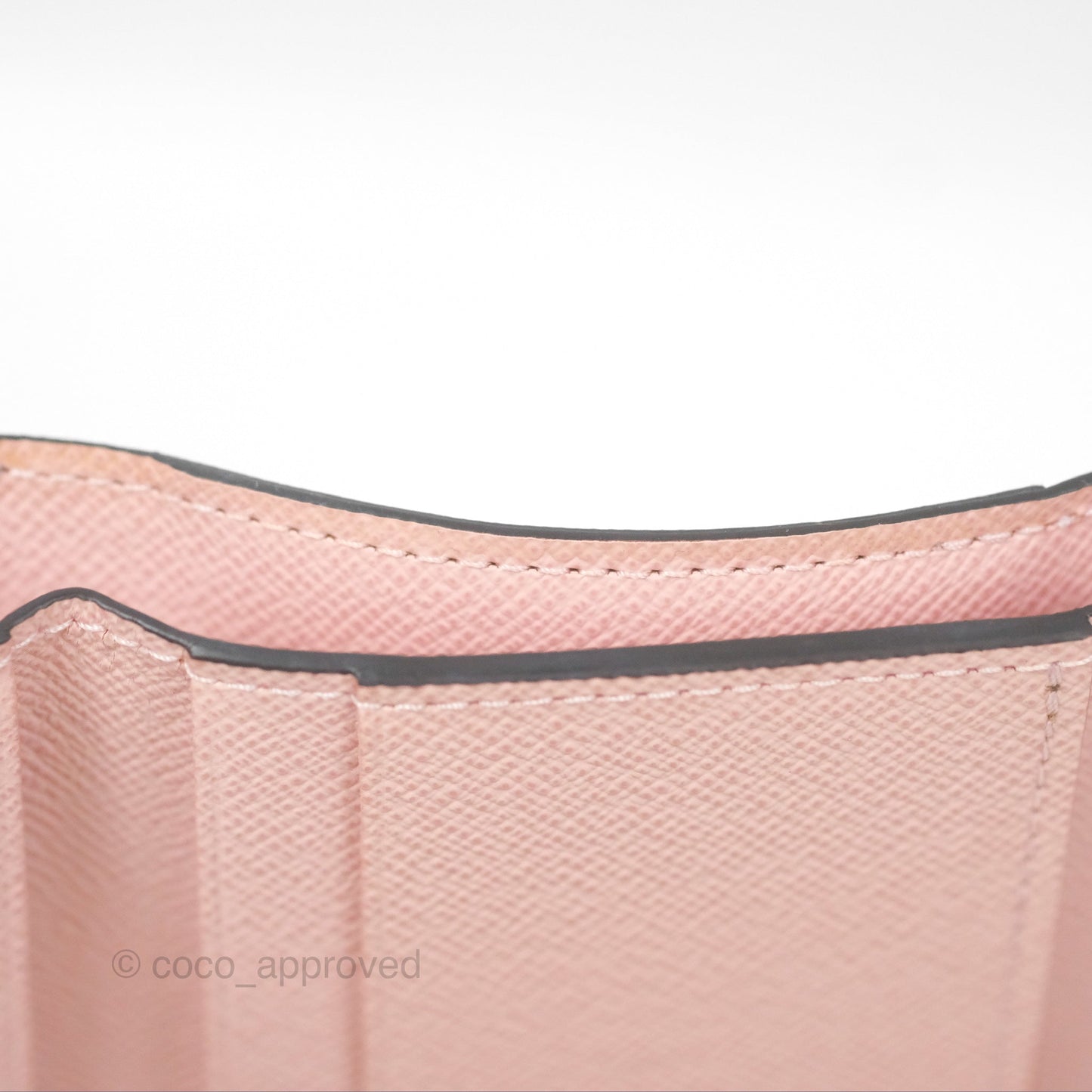 Louis Vuitton Victorine Wallet Monogram Canvas Rose Ballerina