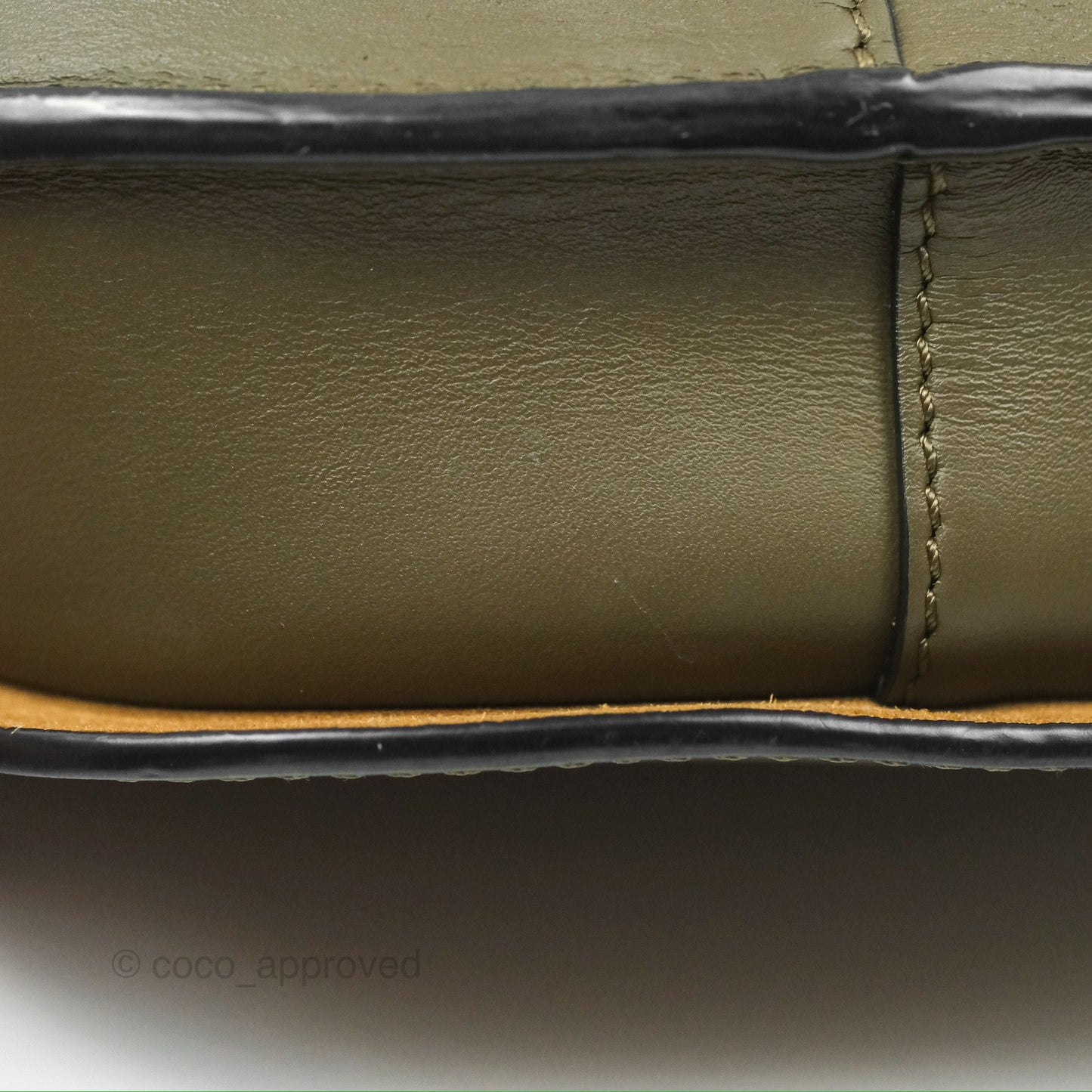 Loewe Mini Gate Dual Bag Soft Calfskin & Jacquard Strap Autumn Green