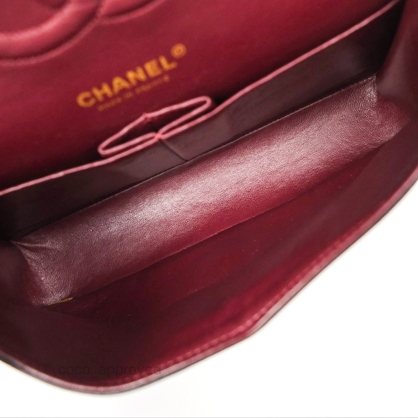 Chanel Classic M/L Medium Flap Quilted Black Lambskin 24K Gold Hardware